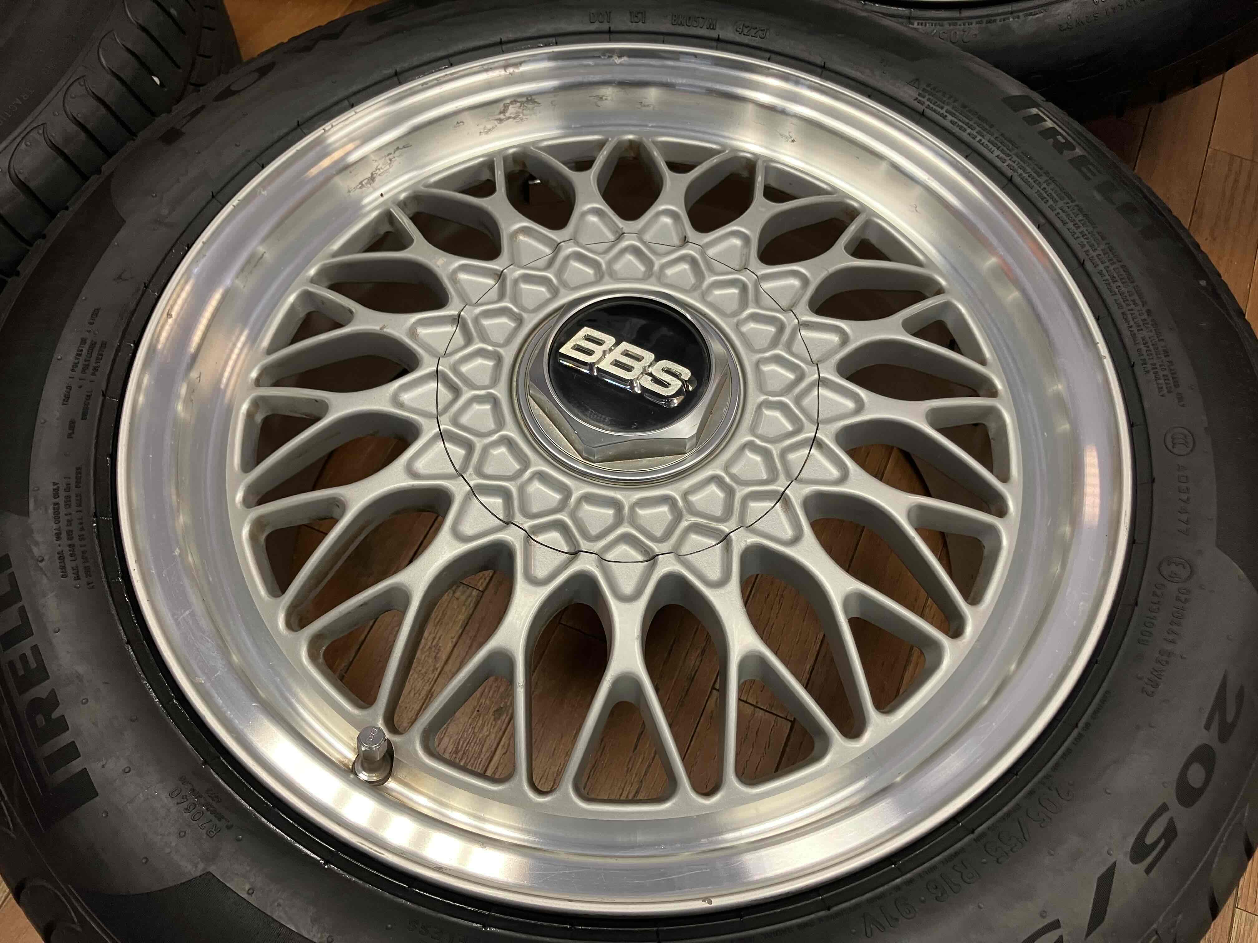 ◇SUBARU アルシオーネ純正 BBS 鍛造 16インチ◇7J+50 5H114.3 ハブ