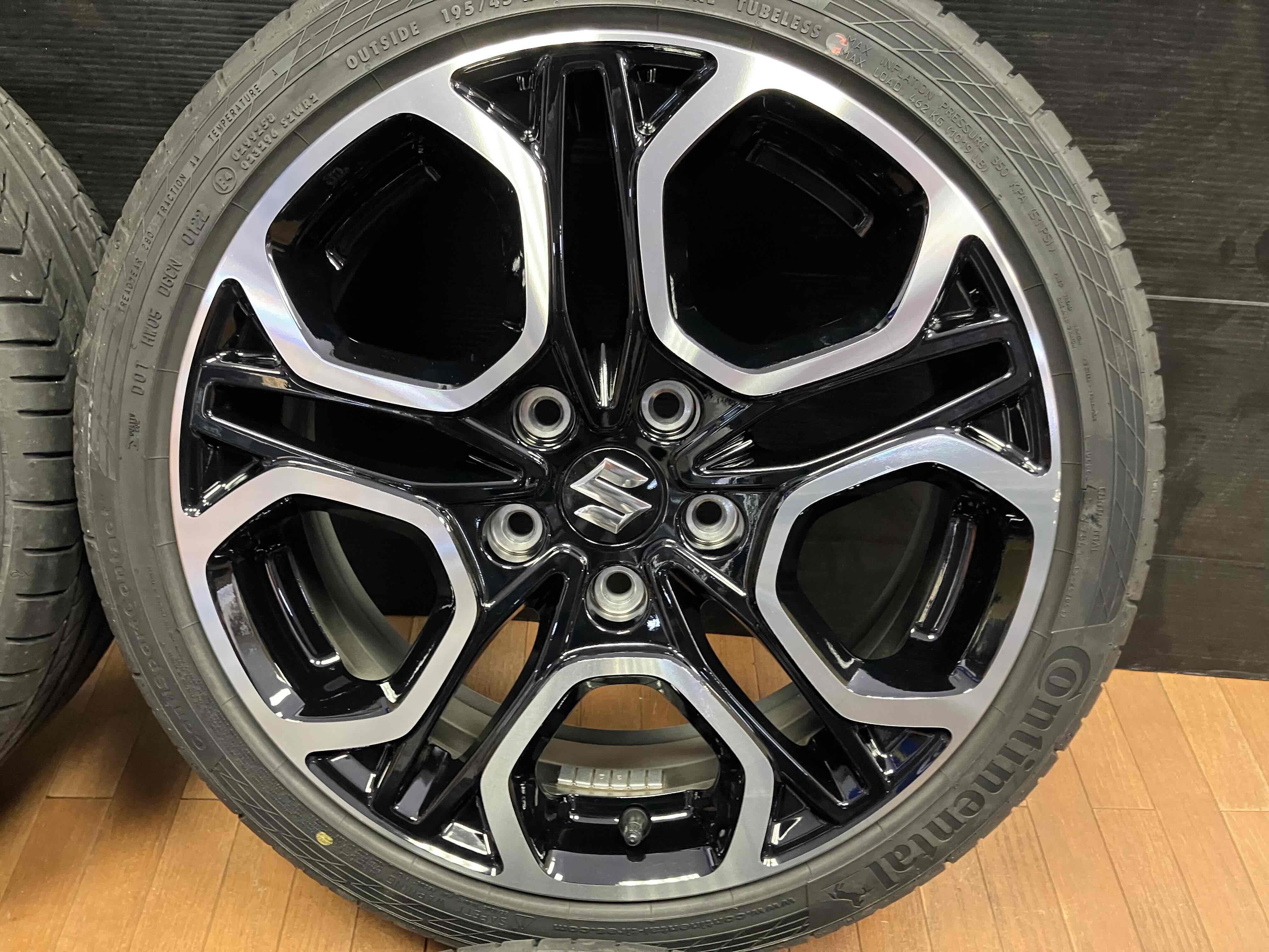 ◇SUZUKI スイフトスポーツ純正 17インチ◇6.5J+50 5H114.3