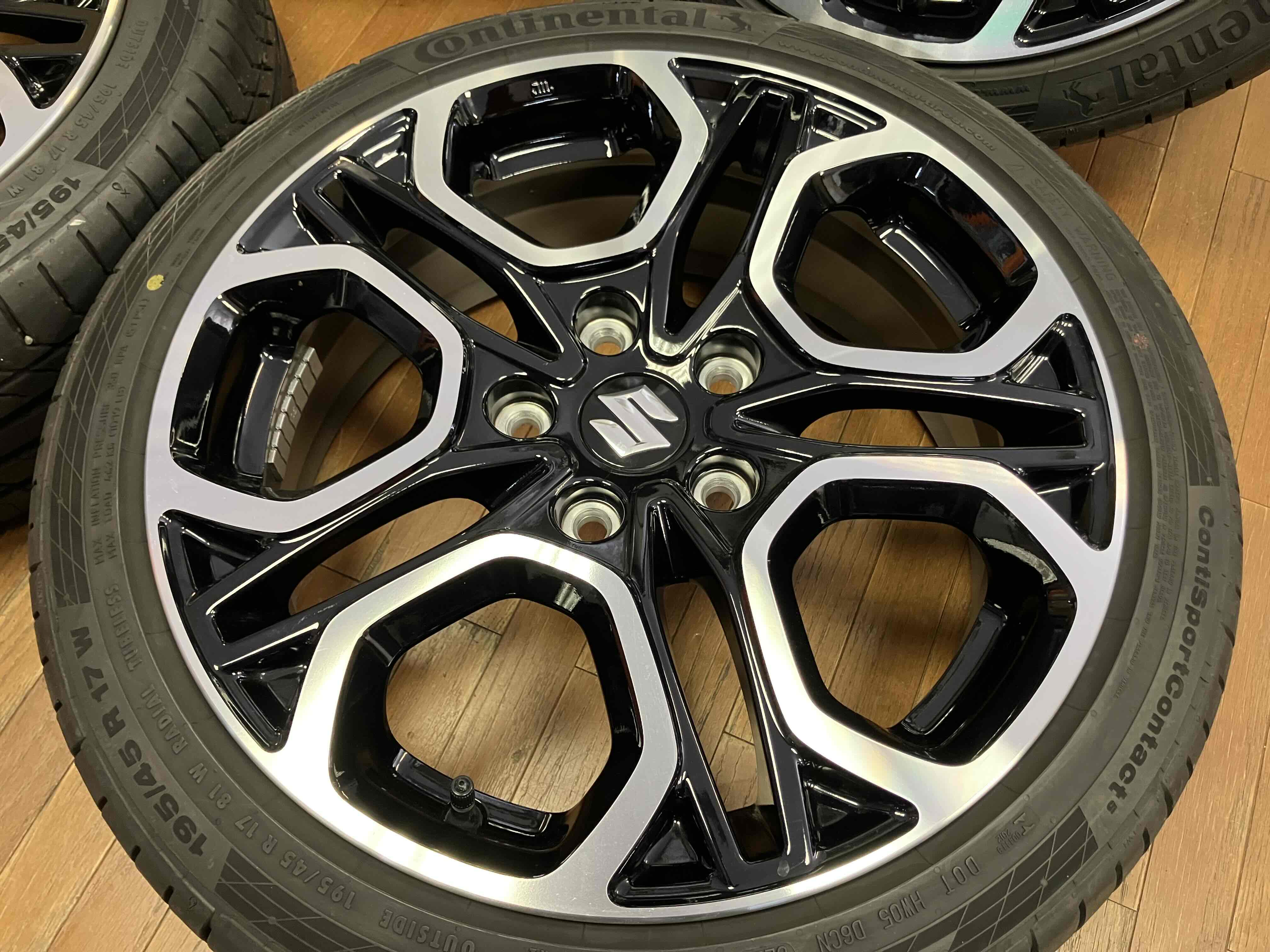 ◇SUZUKI スイフトスポーツ純正 17インチ◇6.5J+50 5H114.3