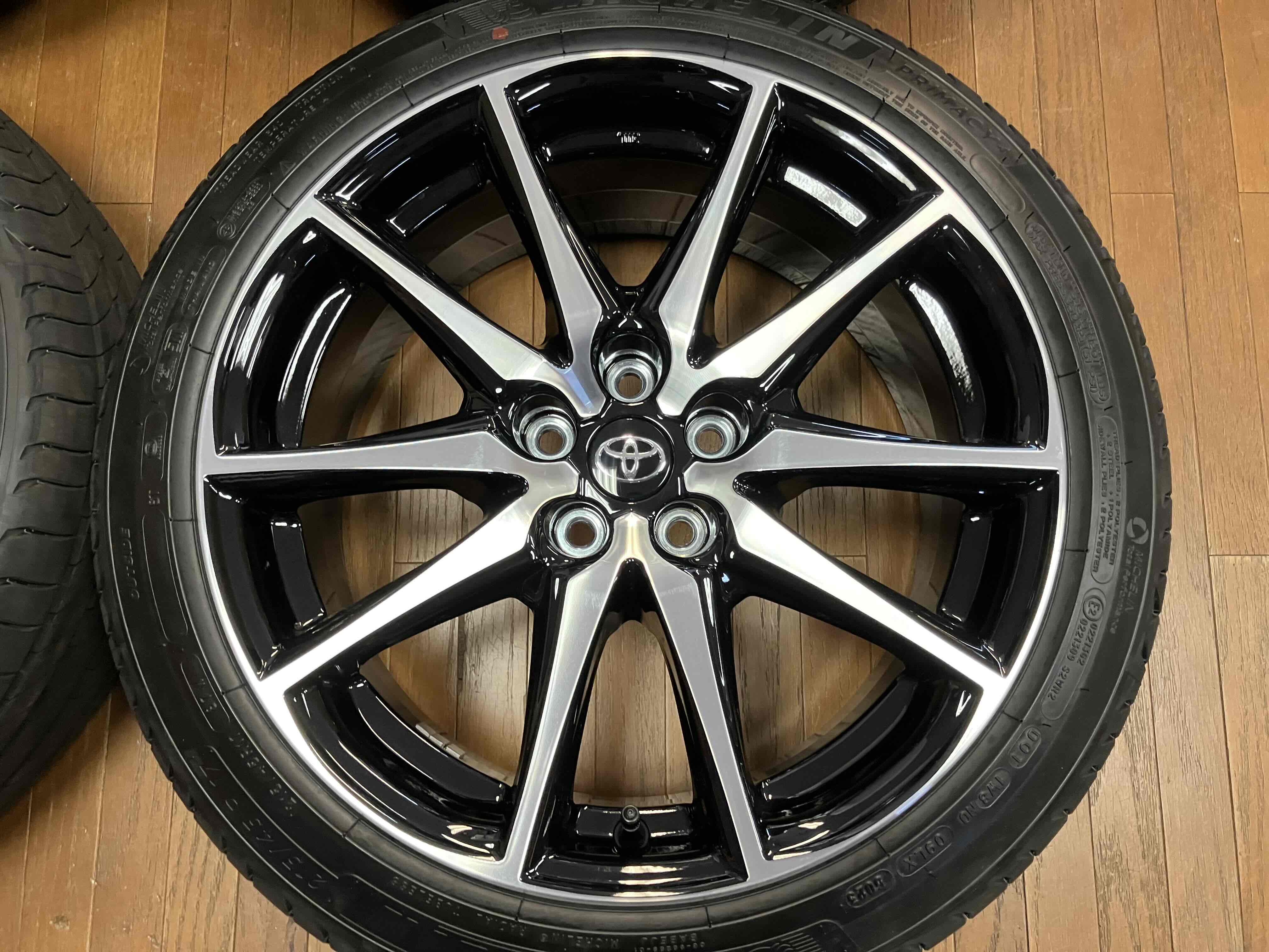 値下げバリ山86純正17インチ4本セット215/45/R17 PCD100