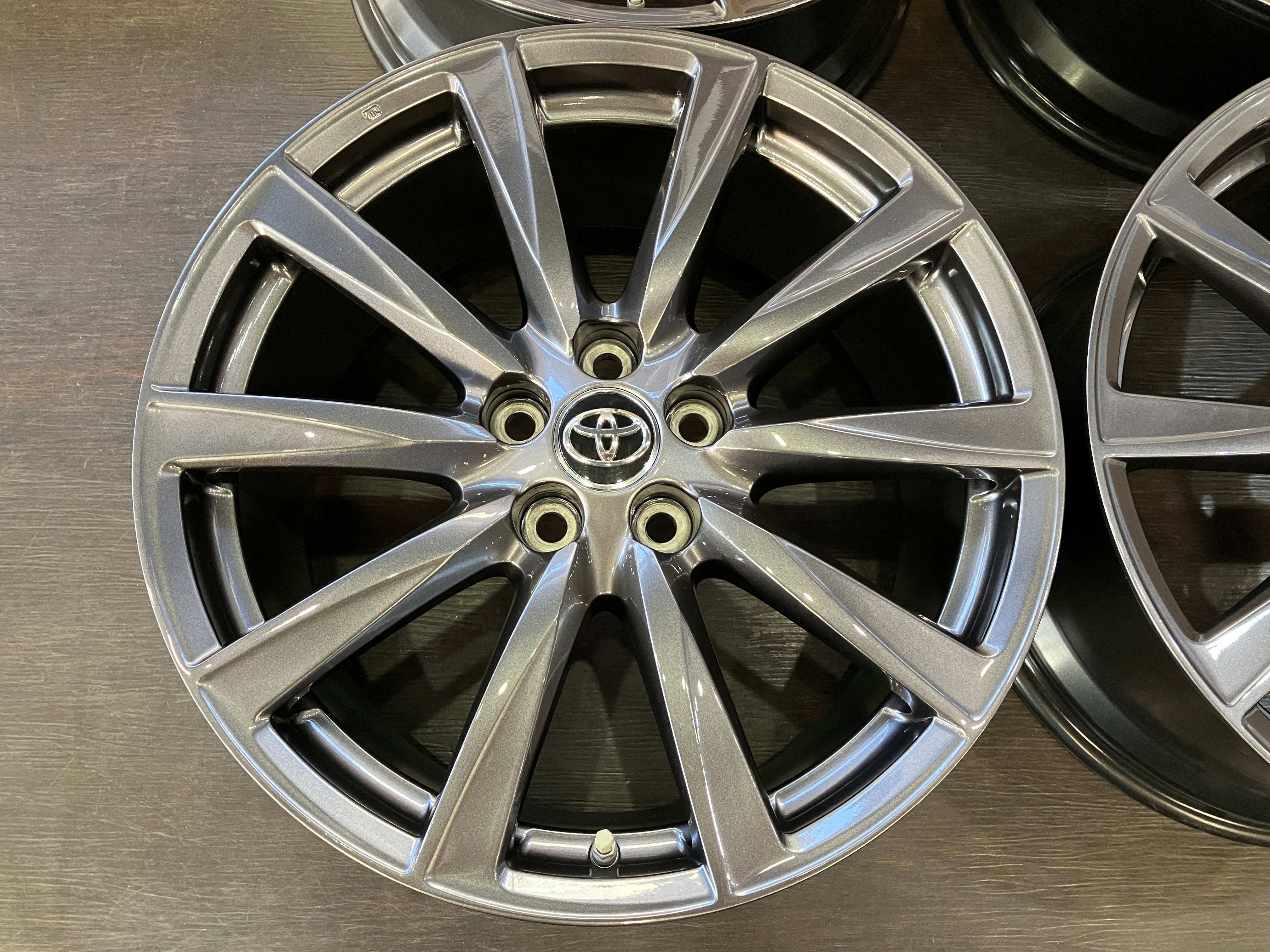 ☆塗装後未装着品! 前後左右ホイール1台分 LEXUS レクサス IS F純正