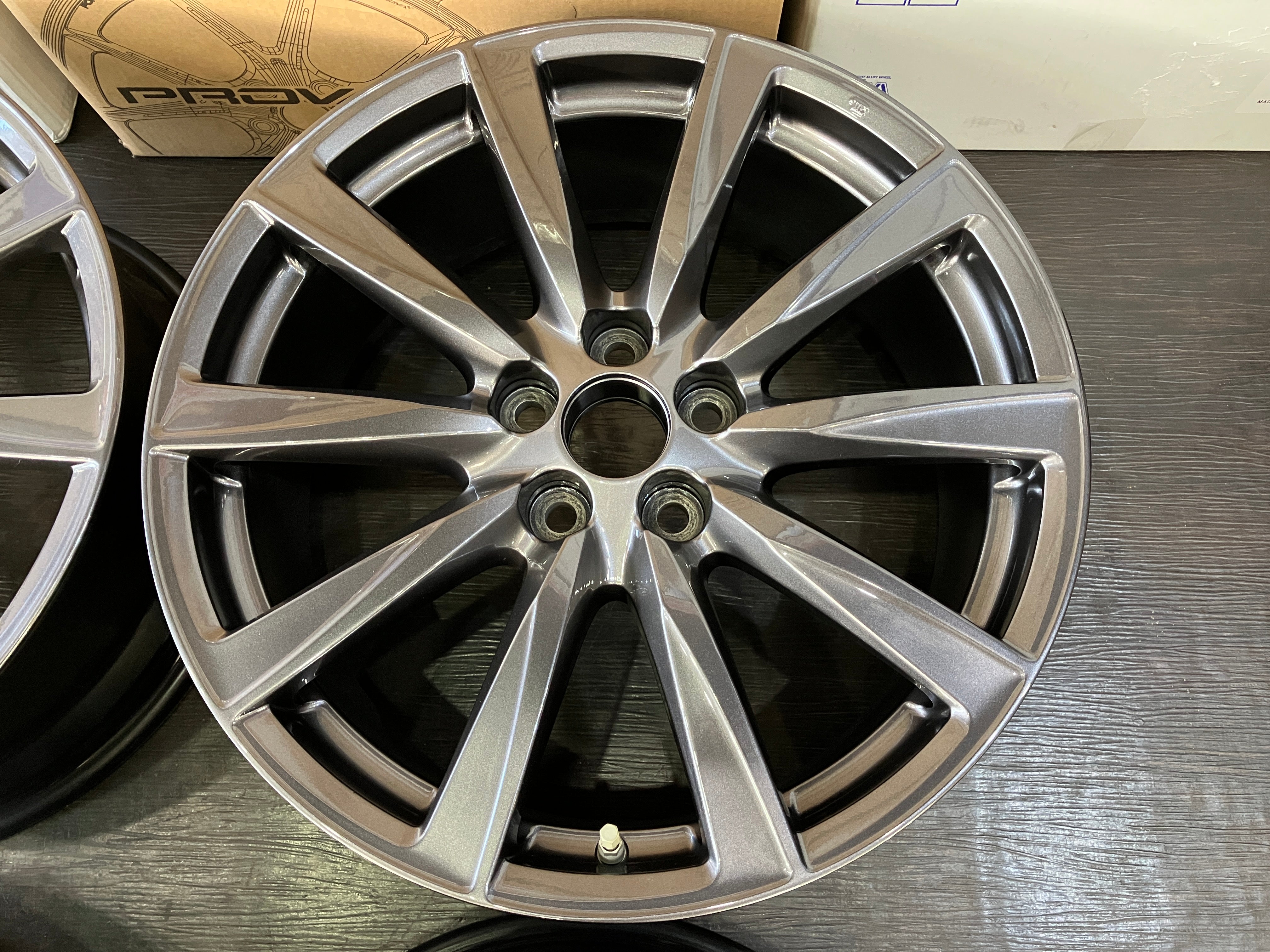 ☆塗装後未装着品! 前後左右ホイール1台分 LEXUS レクサス IS F純正