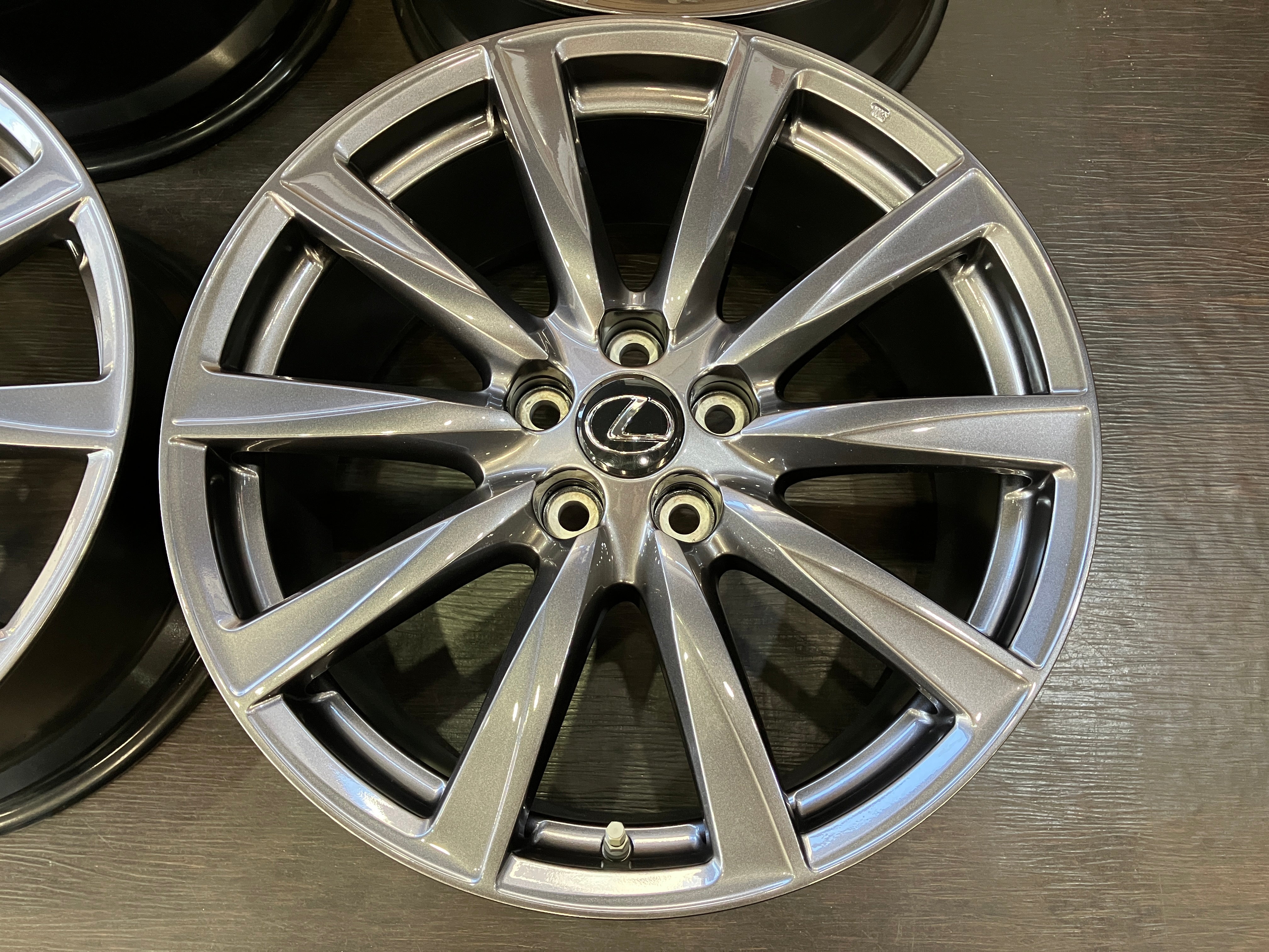 ☆塗装後未装着品! 前後左右ホイール1台分 LEXUS レクサス IS F純正