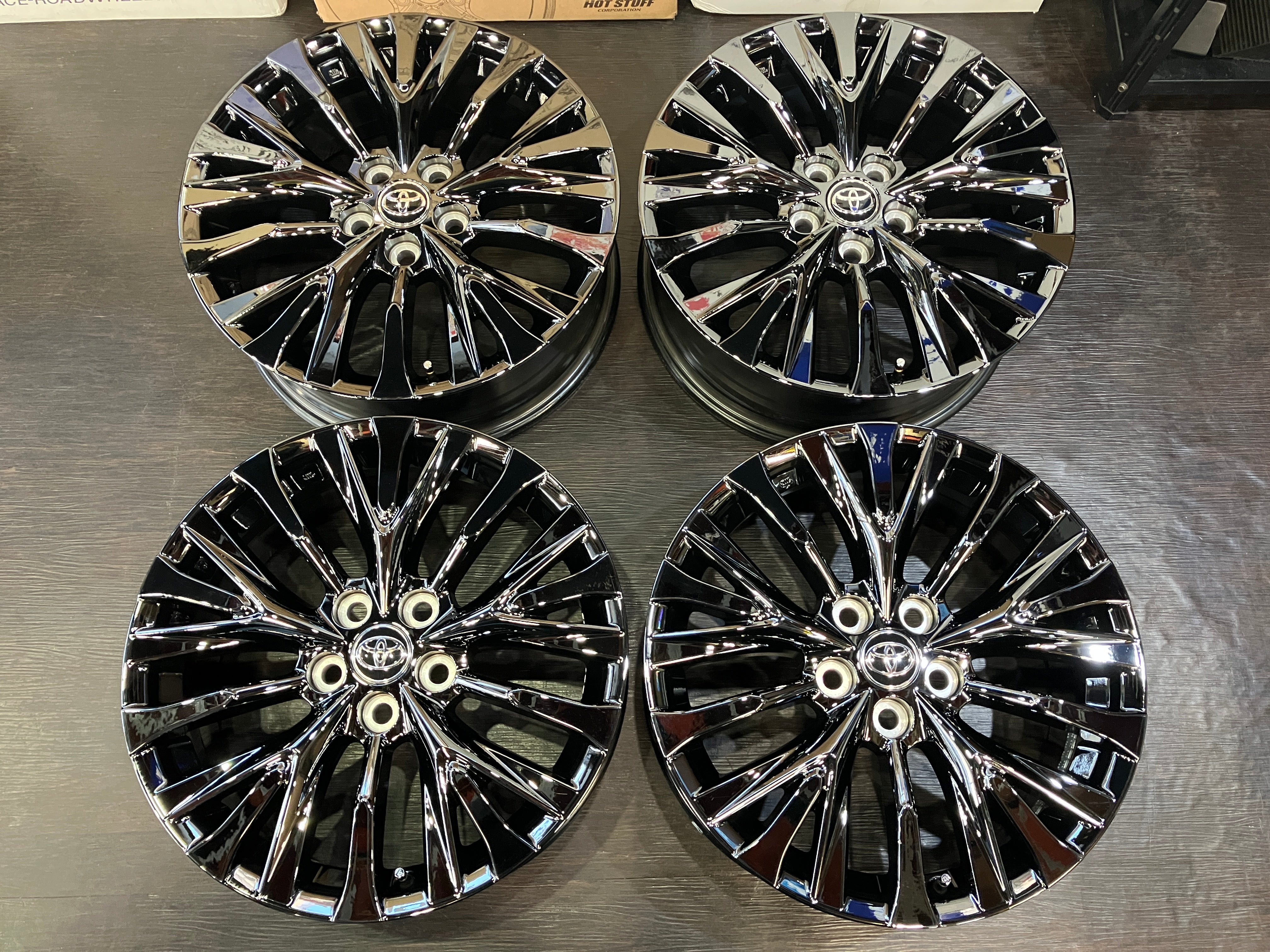 ◇美品!トヨタ 40系ヴェルファイア Zプレミア純正 19インチ 7J+40 120