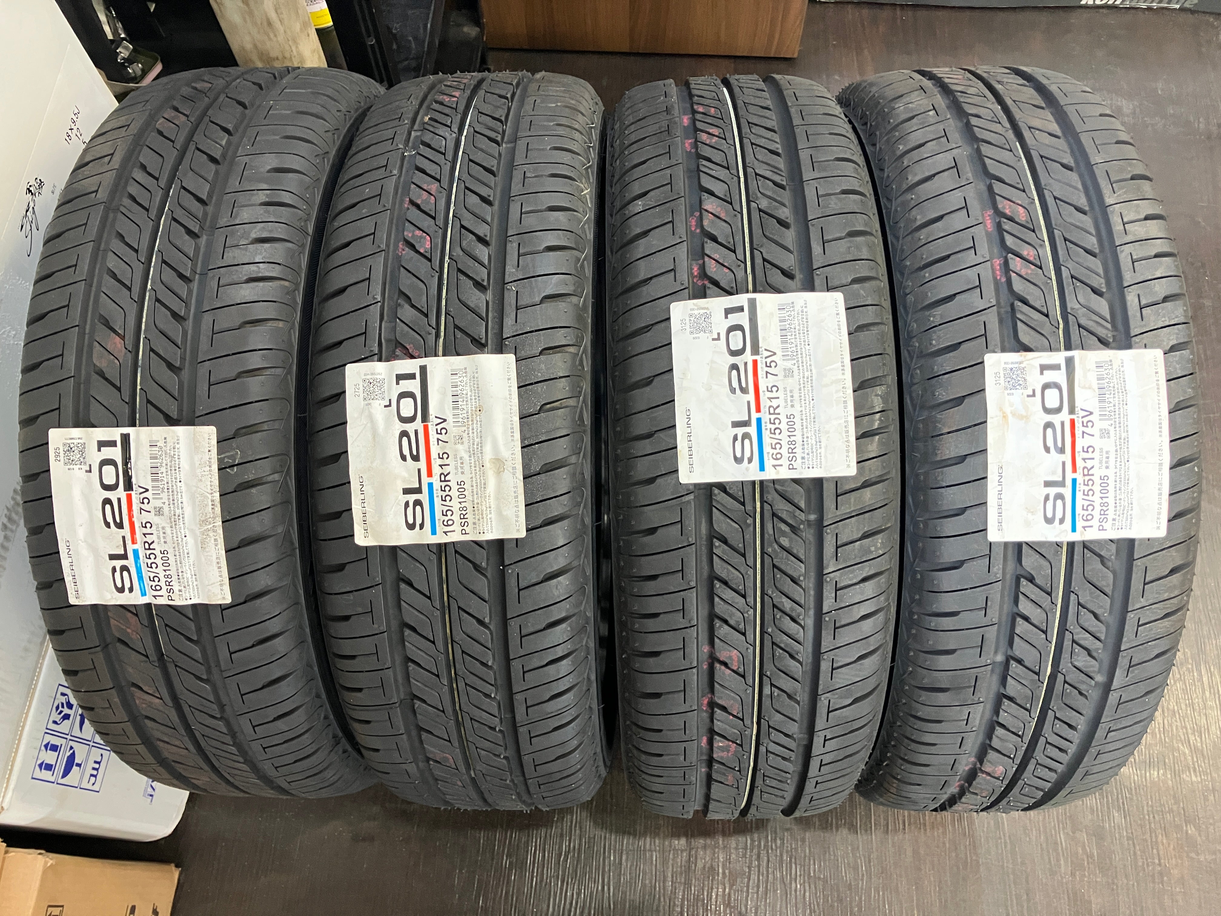 ☆新品国産BSタイヤSET! N-ONE RS 純正 15インチ 4.5J +45 100/4
