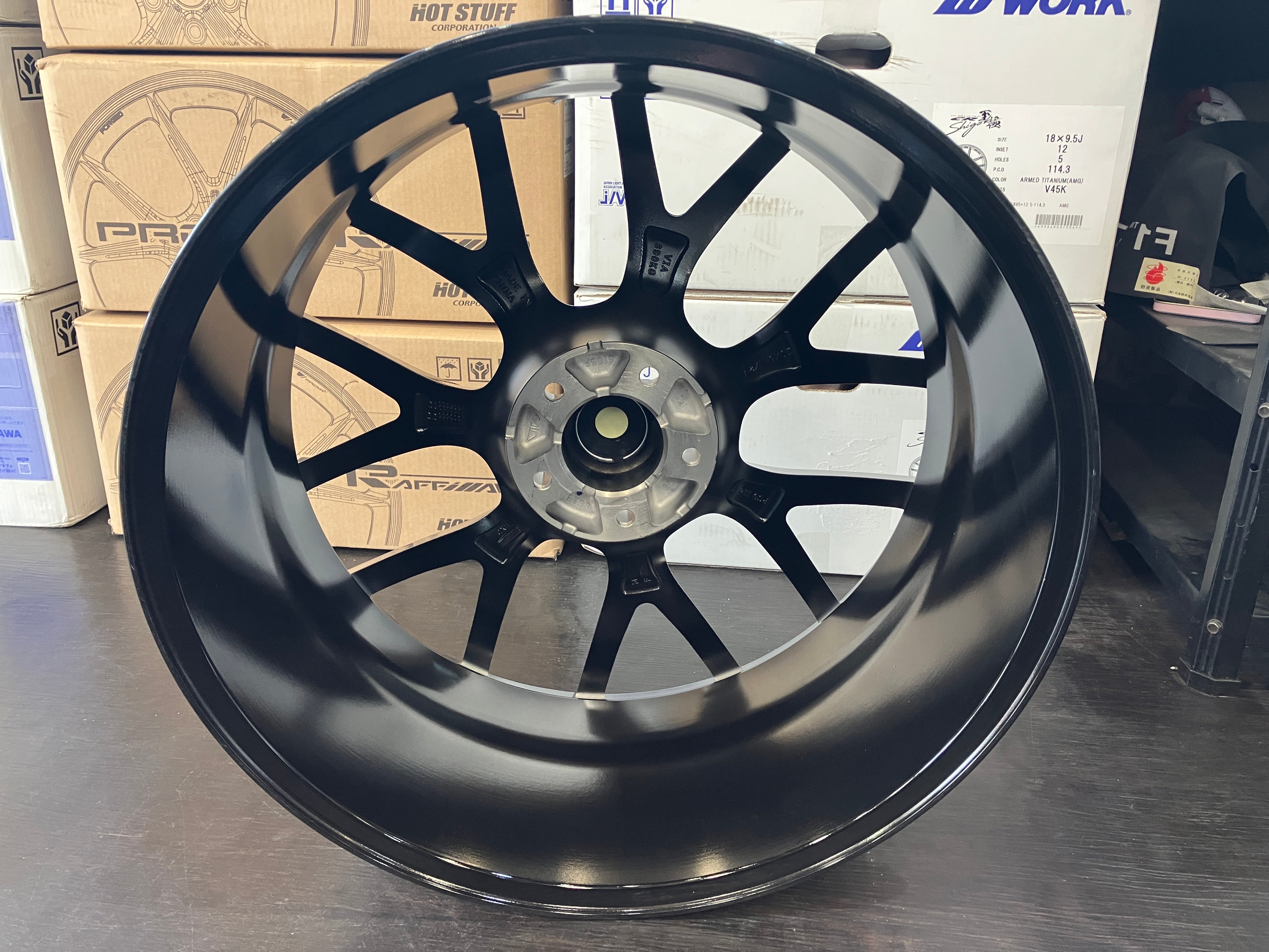 ☆未使用展示品 MID WHEEL RMP 027F マルカ 20インチ 8.5J +38 114.3/5