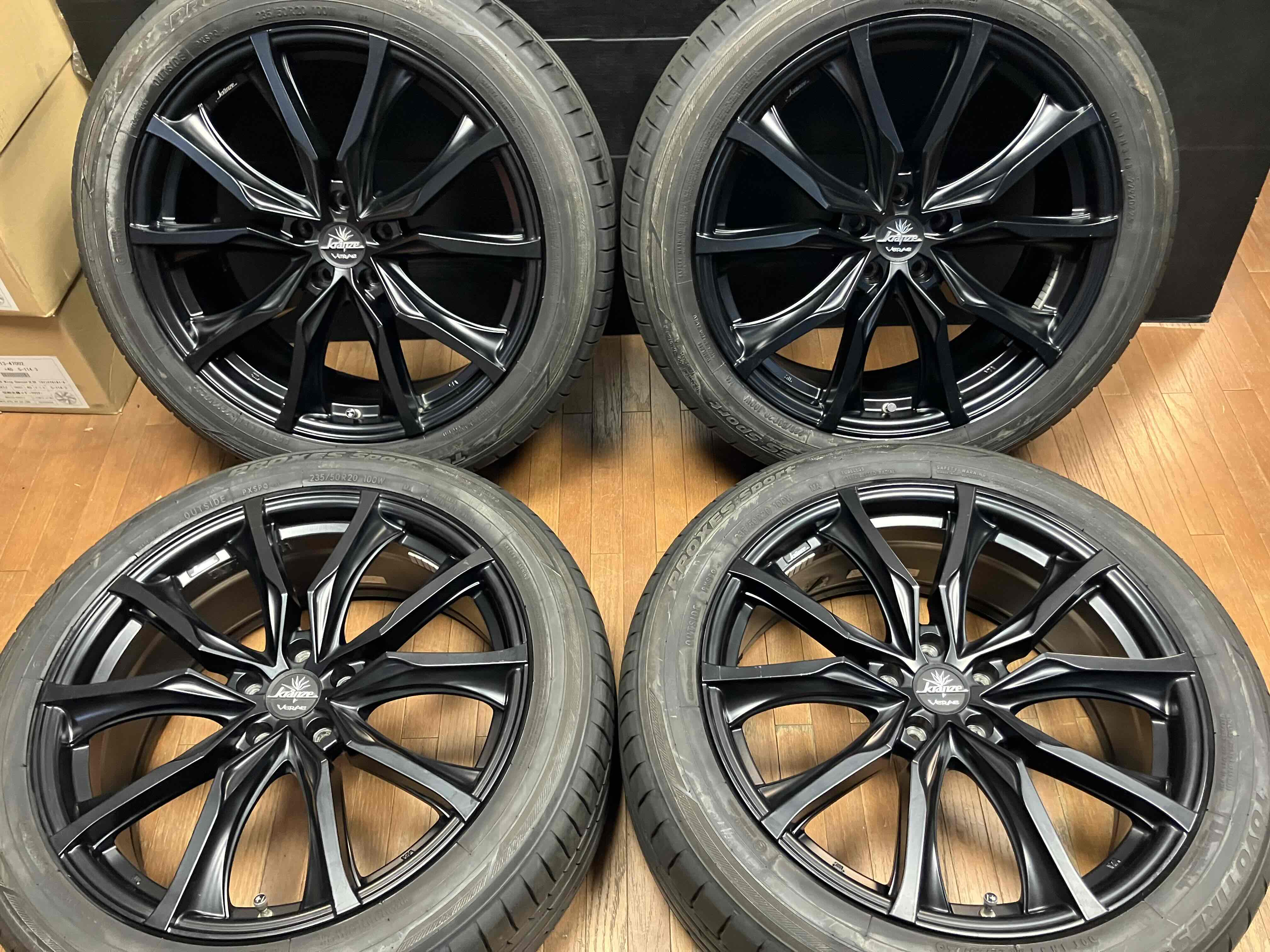 クレンツェ　ヴェラーエEVO 20インチ　245/45R20 ◇Weds クレンツェ ヴェラーエEVO 20インチ◇8.5J+48 5H114.3◇TOYO