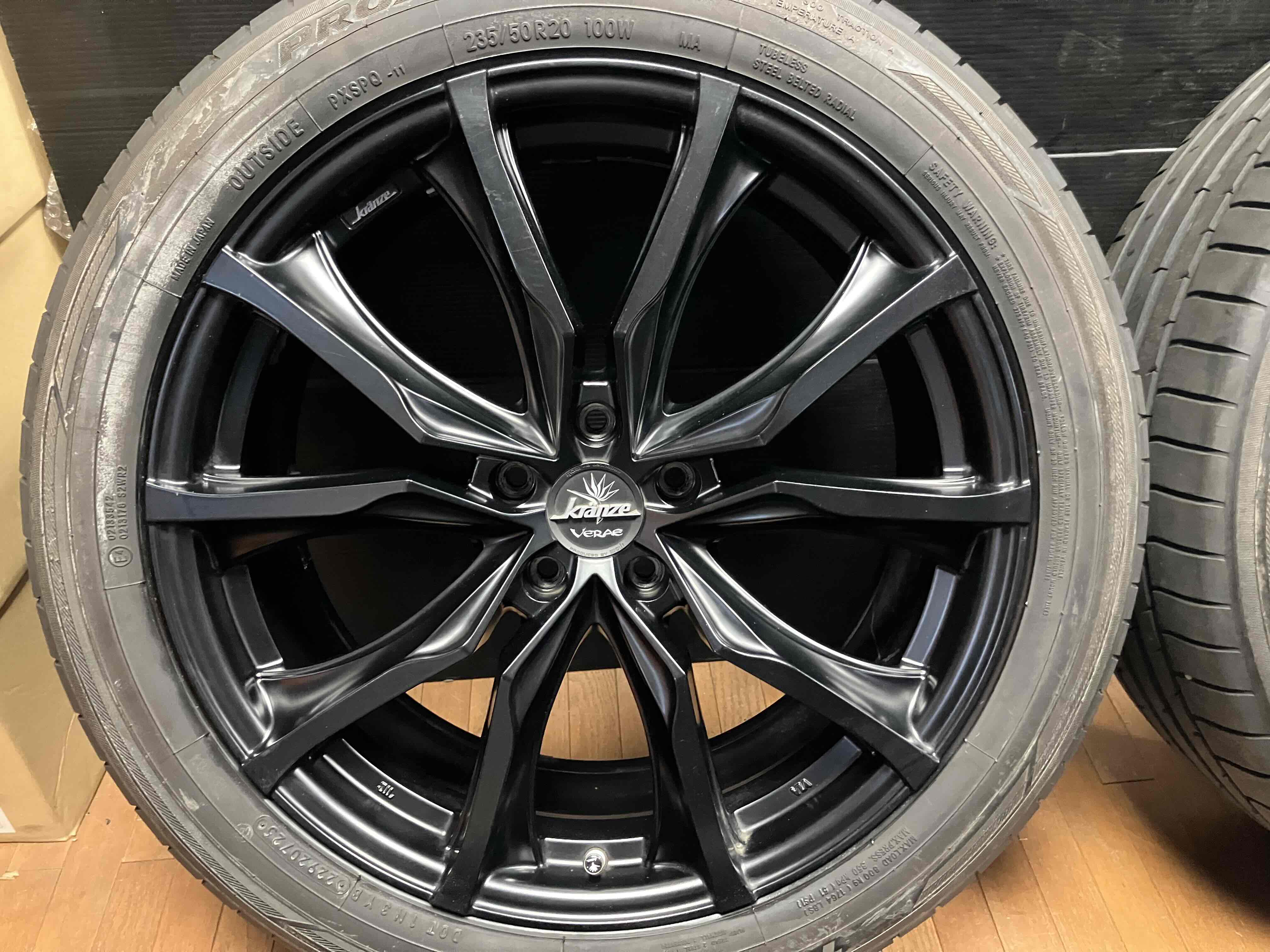 クレンツェ　ヴェラーエEVO 20インチ　245/45R20 ◇Weds クレンツェ ヴェラーエEVO 20インチ◇8.5J+48 5H114.3◇TOYO