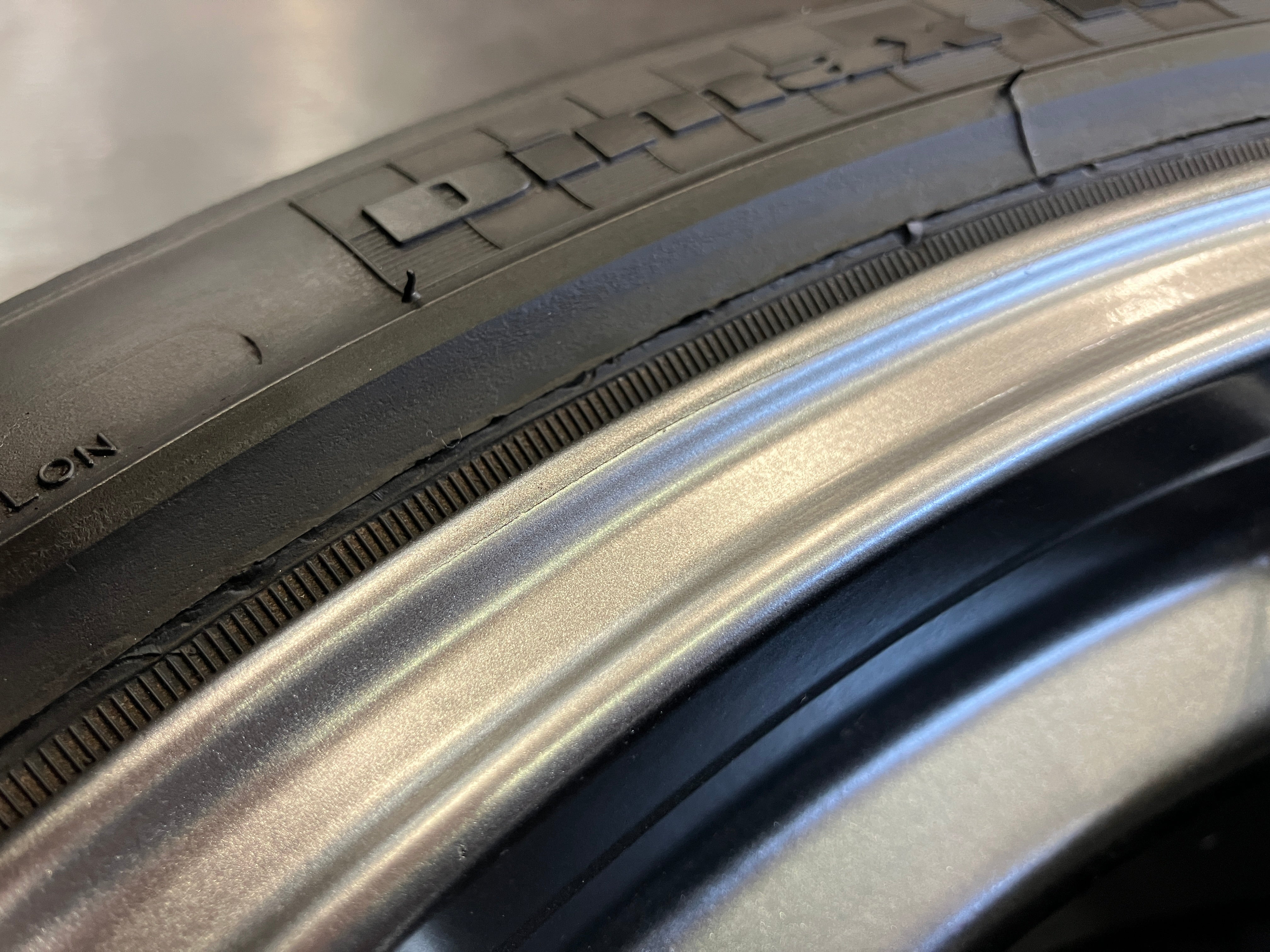 ☆高級鍛造 手直し済良品 深溝タイヤ付4本SET BBS RG-R RG747 18インチ