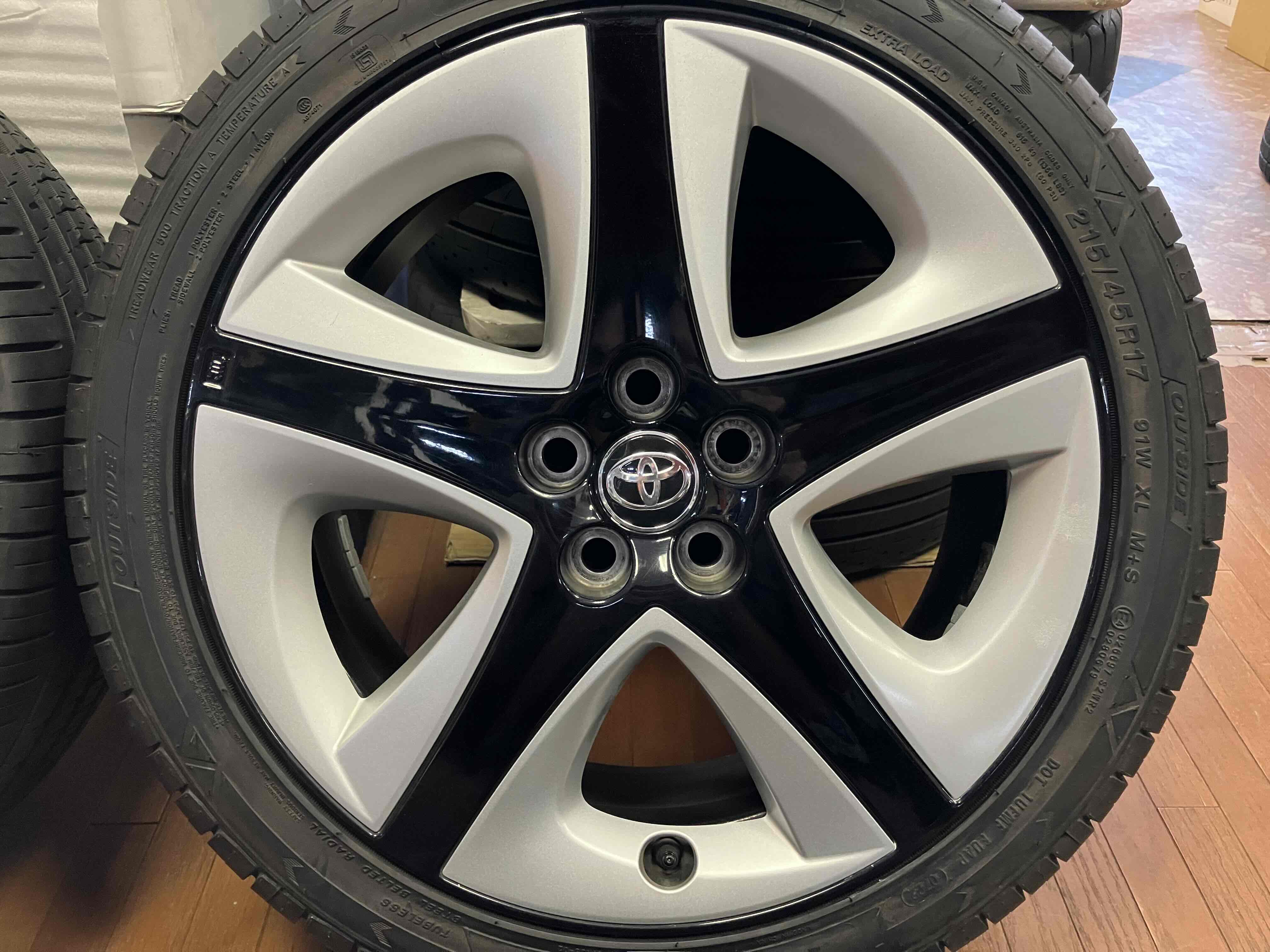 ◇TOYOTA 50プリウス純正17インチ◇7J+50 5H100◇ネオリン 215/45R17 2022年製造◇30プリウス ウィッシュ –  ハマガレネットストア