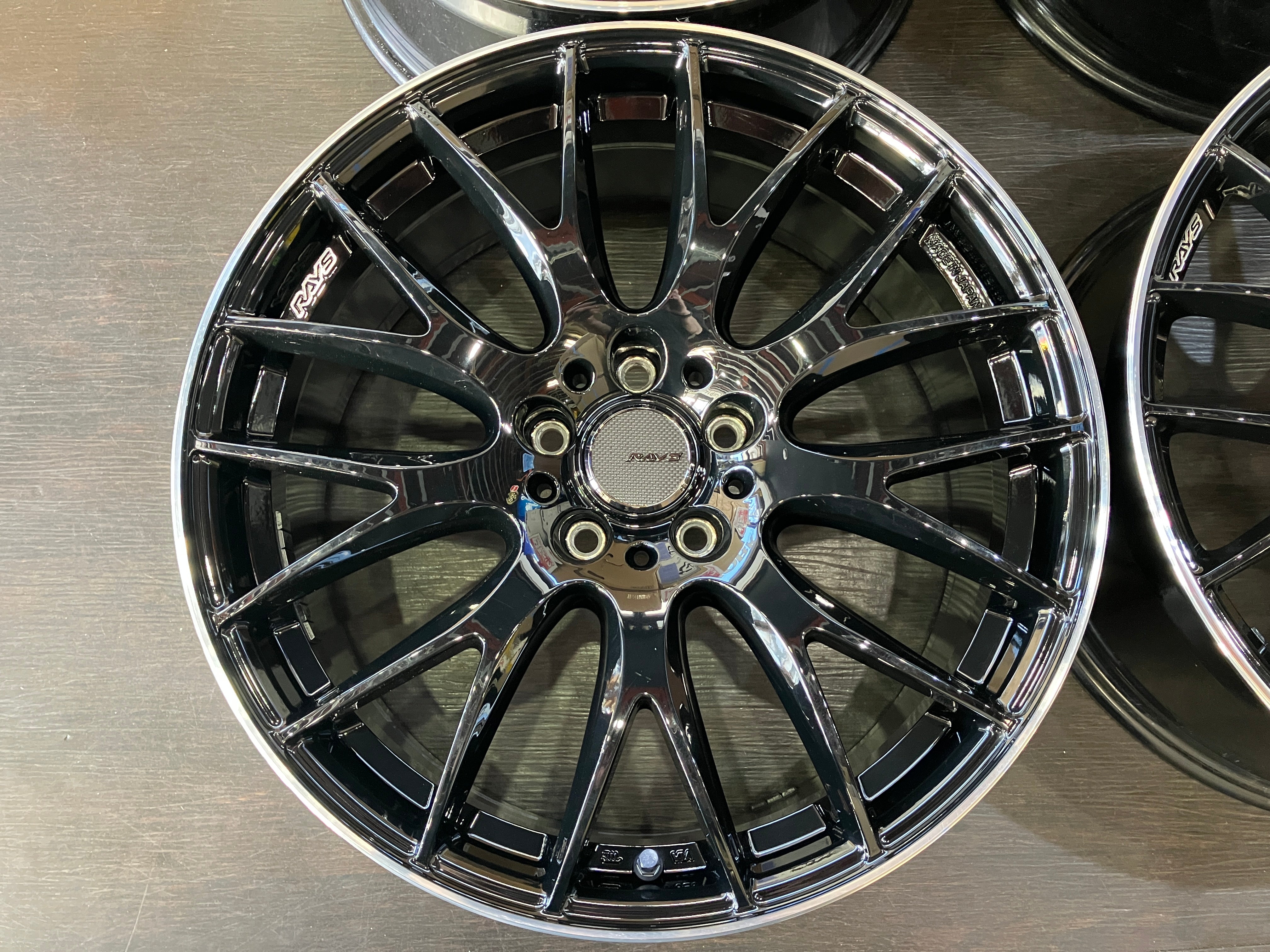 ☆SALE! 仕上げ済美品! RAYS レイズ HOMURA ホムラ 2X9 19インチ 8J +