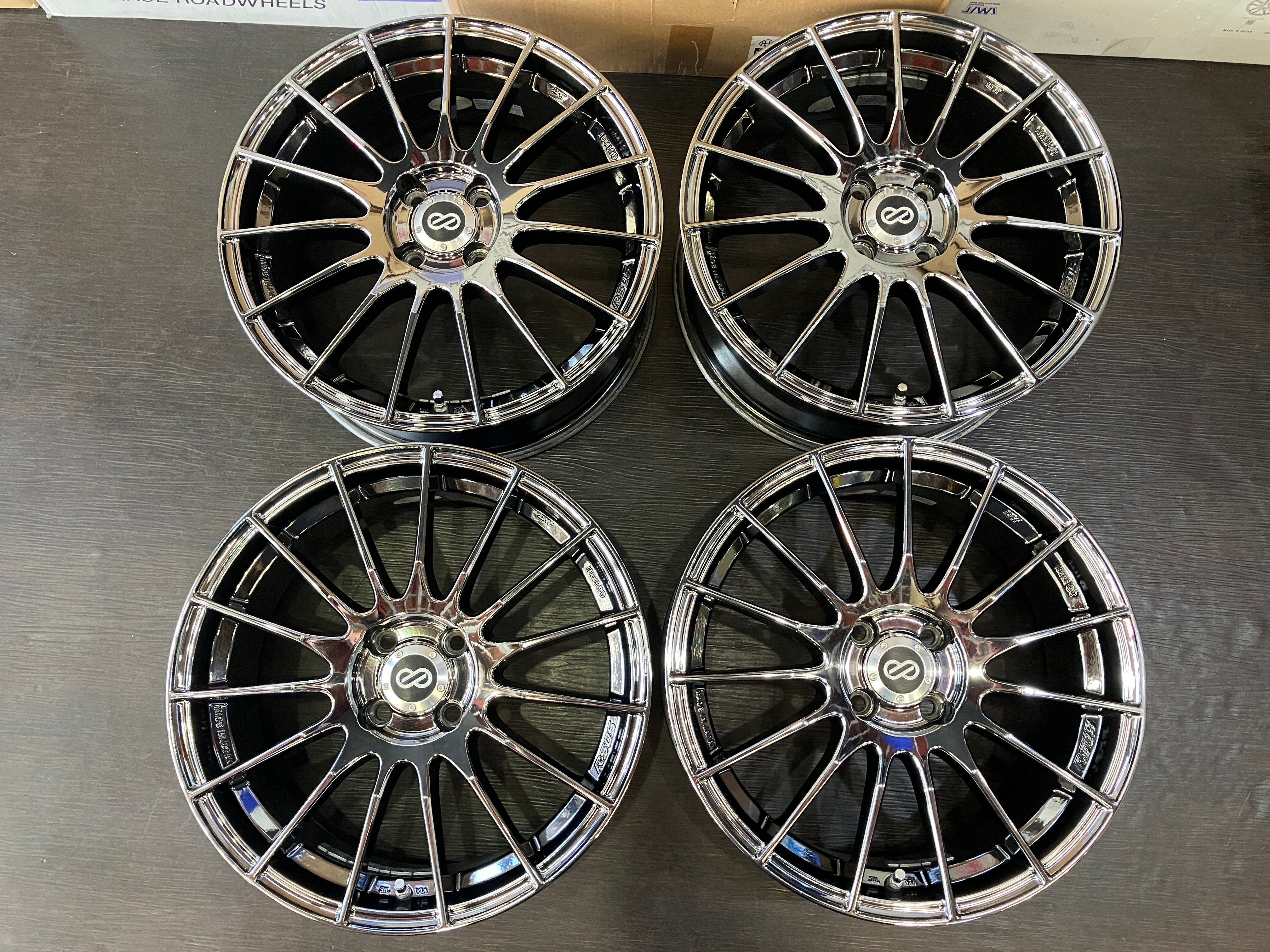 ☆仕上済良品! ENKEI エンケイ RS05 SBCカラー 17インチ 7J +45 100/4