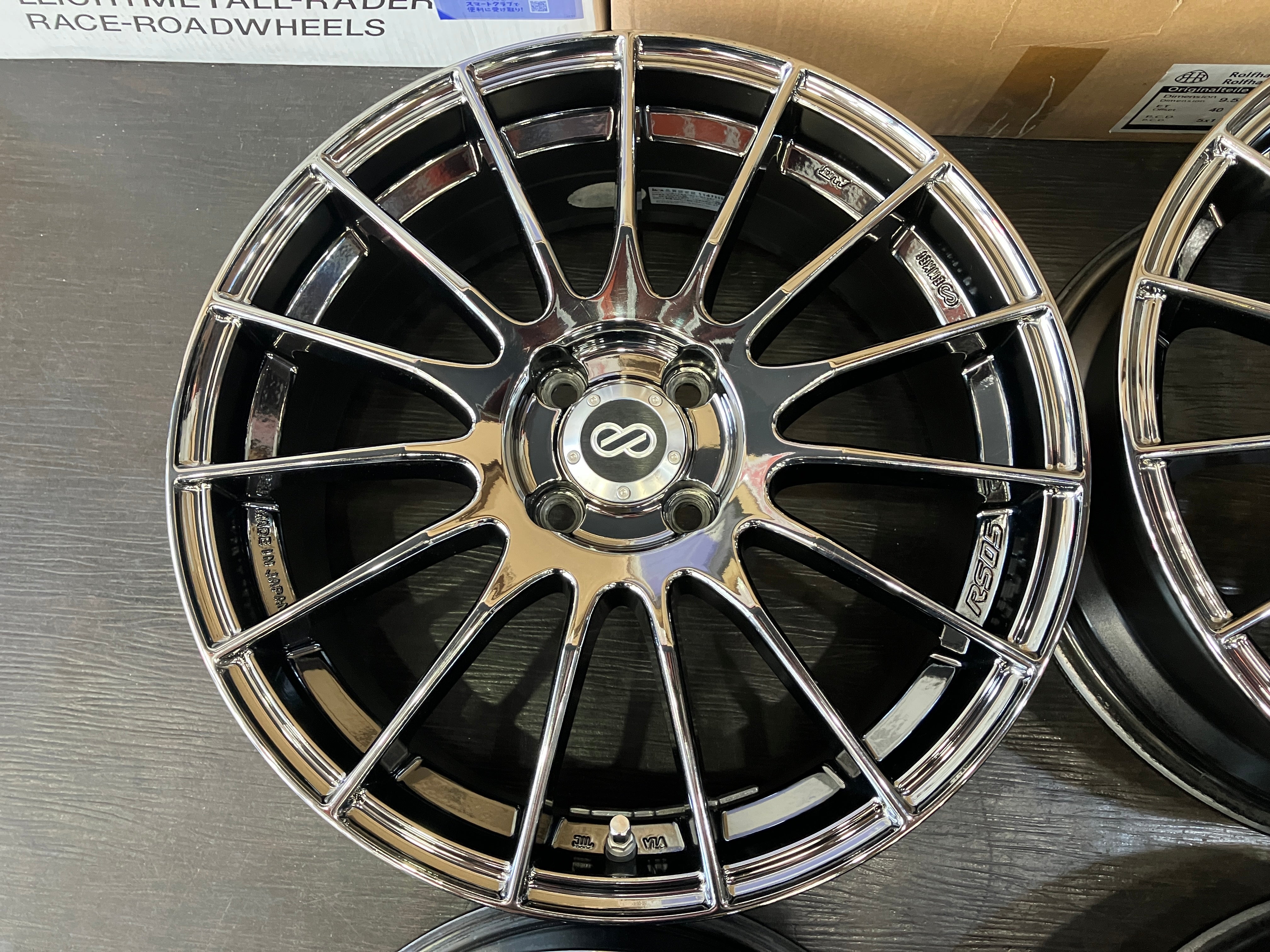 ☆仕上済良品! ENKEI エンケイ RS05 SBCカラー 17インチ 7J +45 100/4