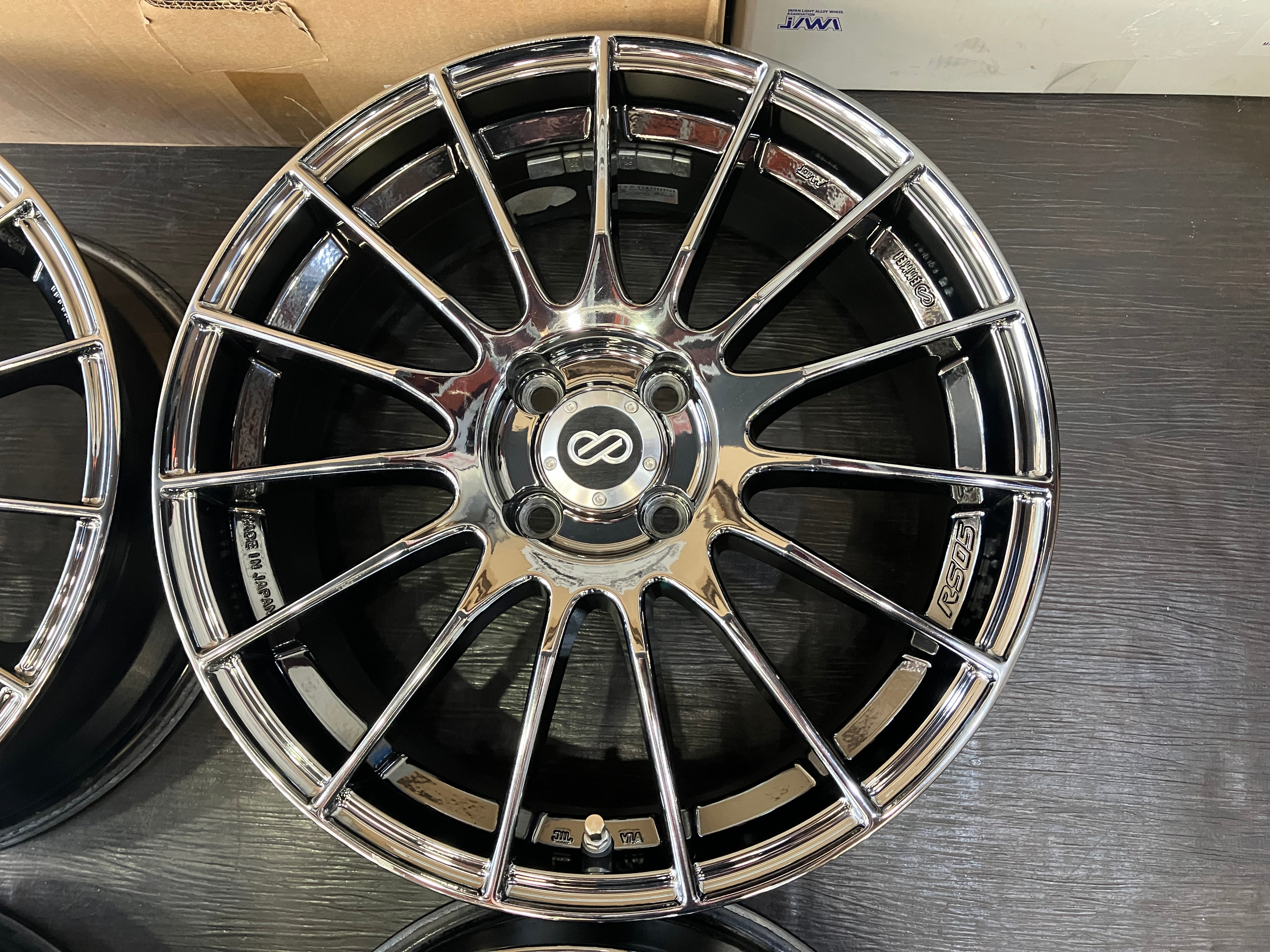 ☆仕上済良品! ENKEI エンケイ RS05 SBCカラー 17インチ 7J +45 100/4