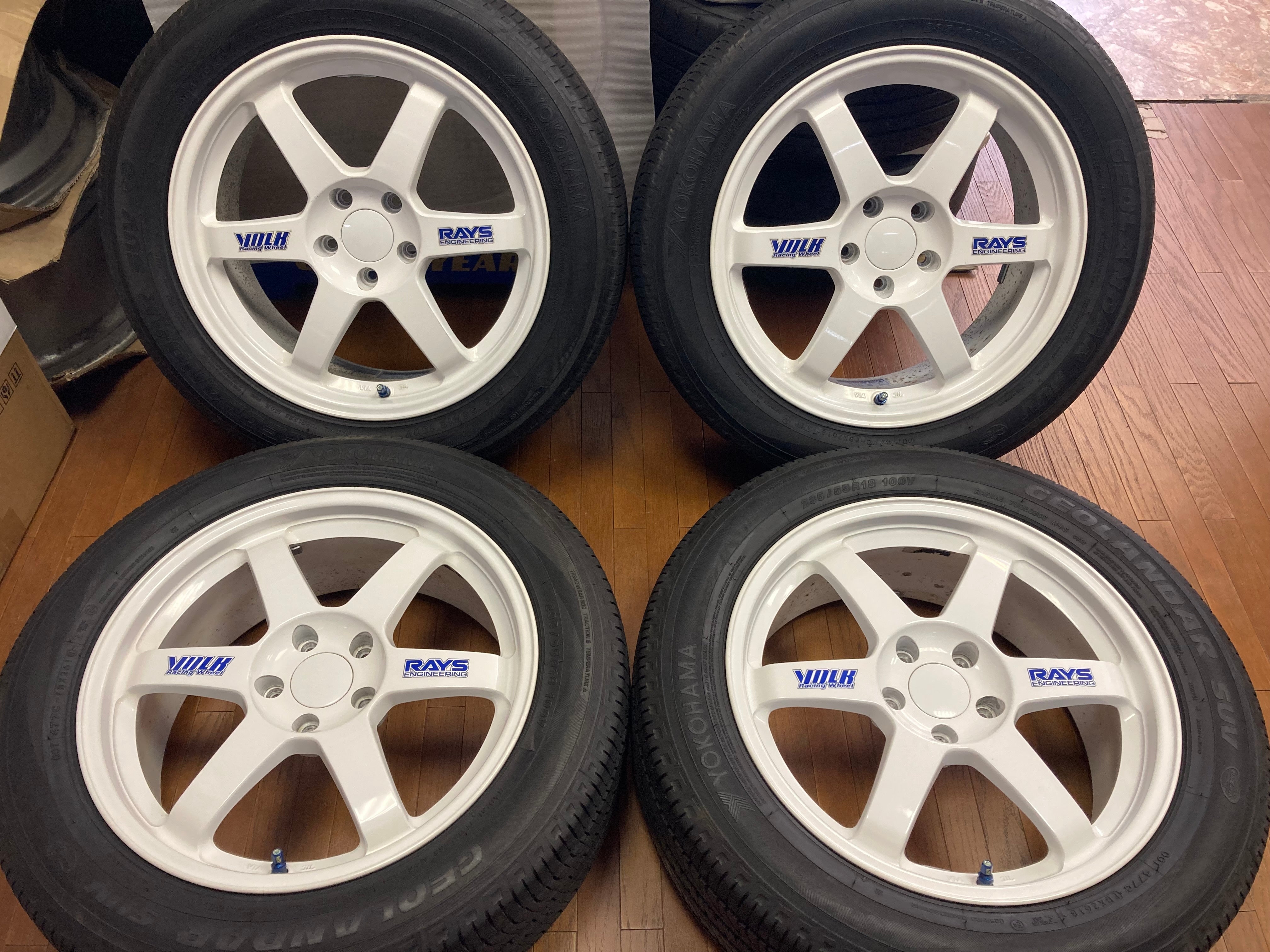 エアー漏れはございませんRAYS VOLKRACING TE37レイズ 14×5.0J 4本セット