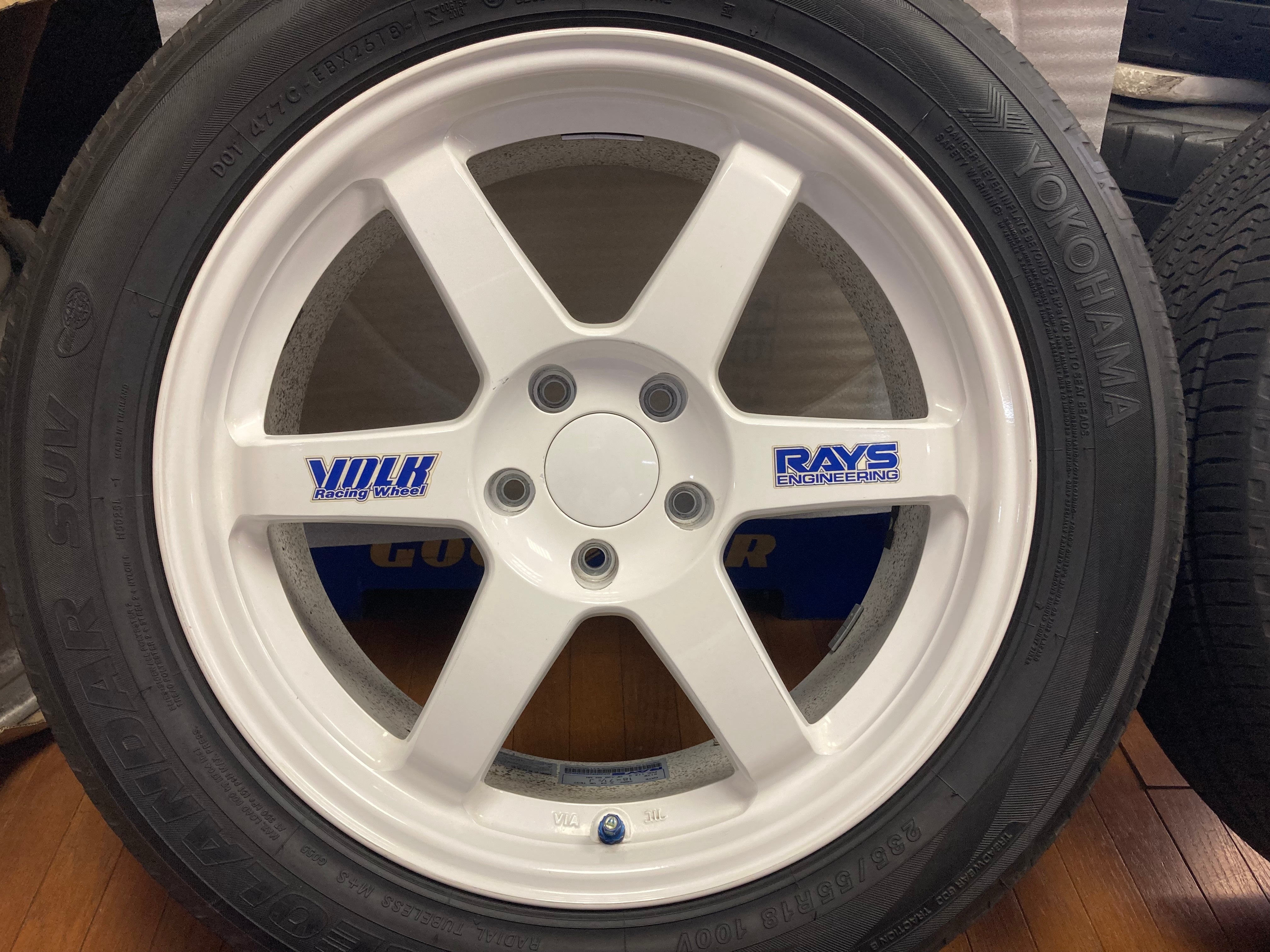 ◇鍛造品◇RAYS VOLKRACING レイズ ボルクレーシング TE37◇18インチ PCD114.3 5H 7.5J +30◇アウトラ –  ハマガレネットストア