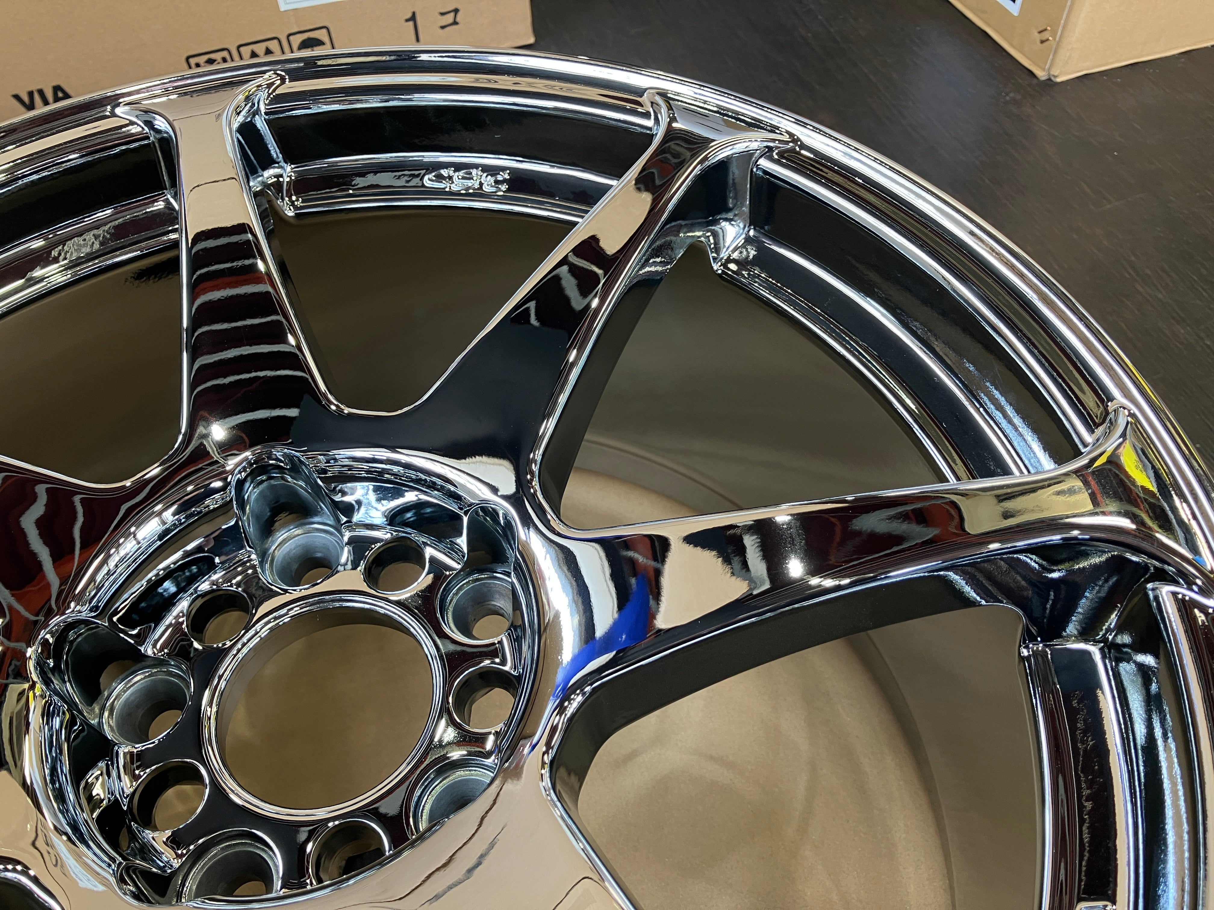 18インチ 深リム　メッキ　４本セット　jzx100 数量限定!CST ゼロワンハイパー メッキ4本SET!CMC 18インチ 9.5J+15 5