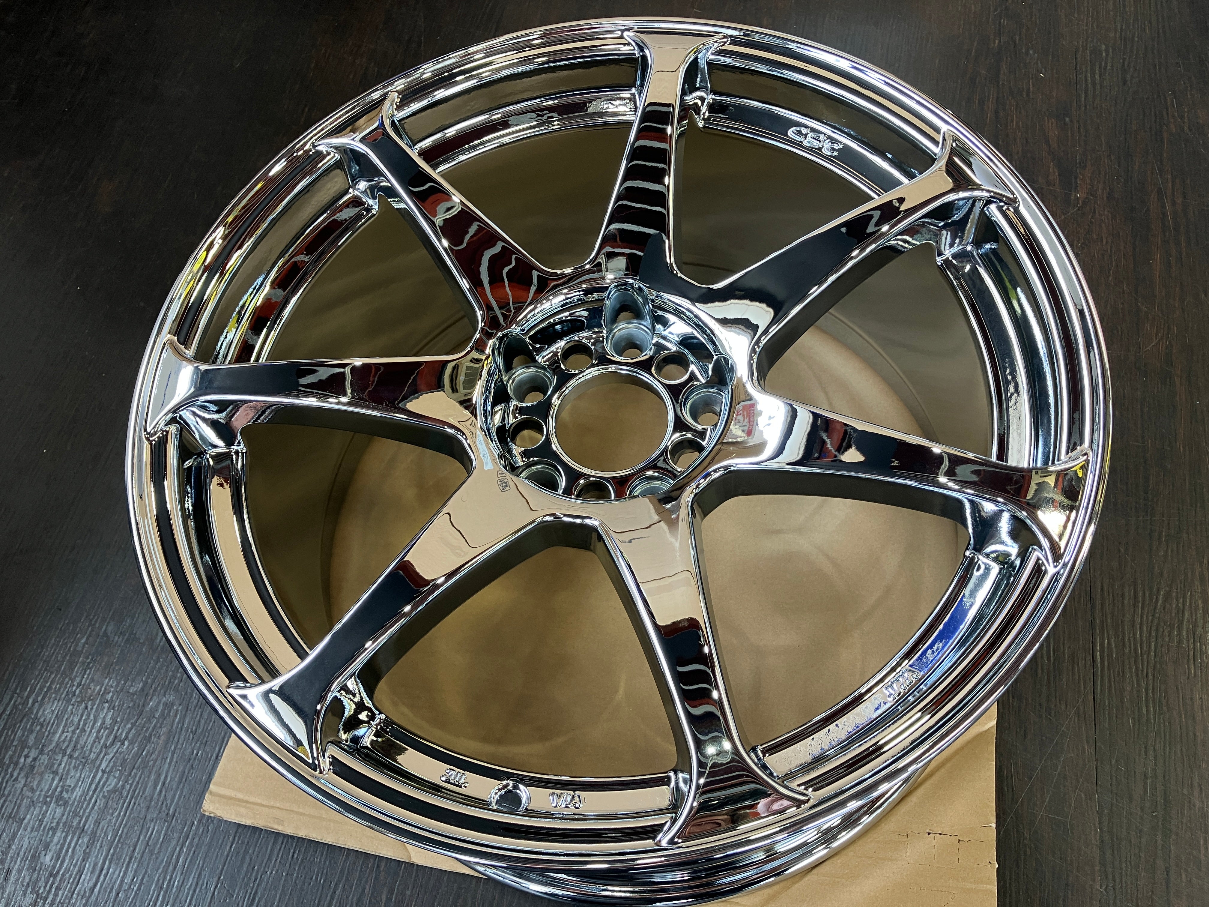 ◇在庫有り!CST ゼロワンハイパー メッキ4本SET!CMC 18インチ9J+30 5