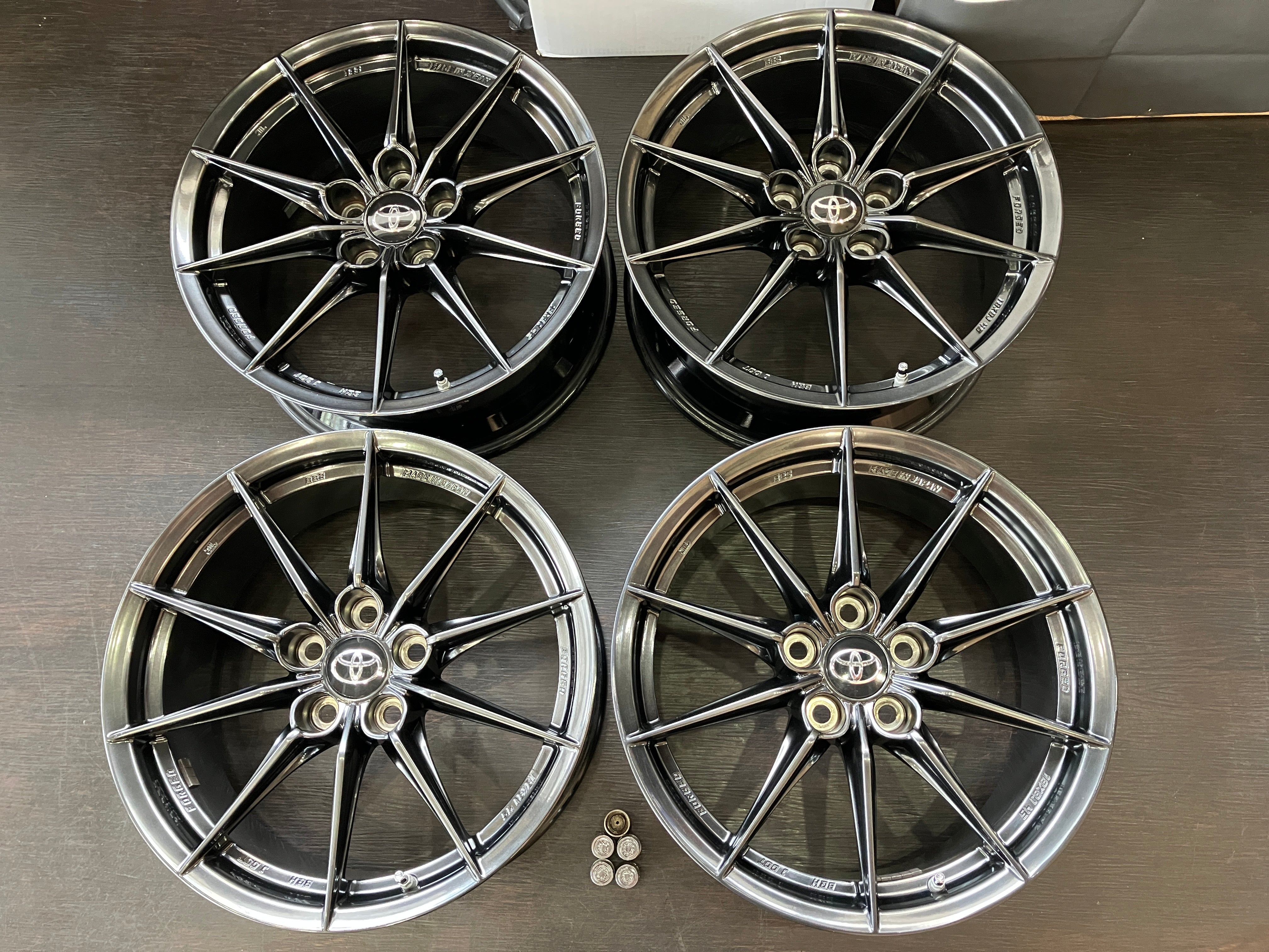 ☆BBS鍛造! 仕上済良品 GRヤリス RZハイパフォーマンス純正 18インチ