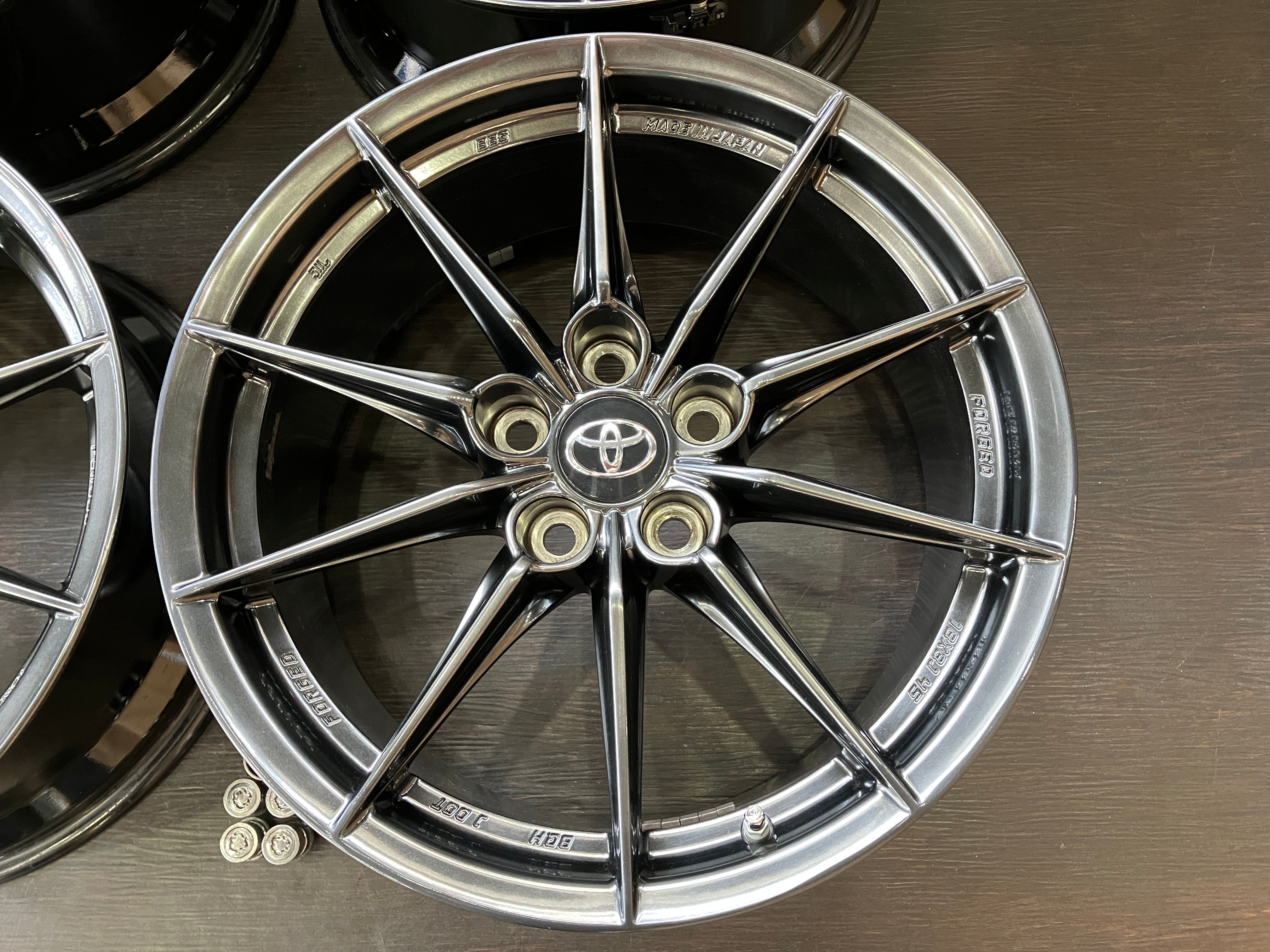 ☆BBS鍛造! 仕上済良品 GRヤリス RZハイパフォーマンス純正 18インチ