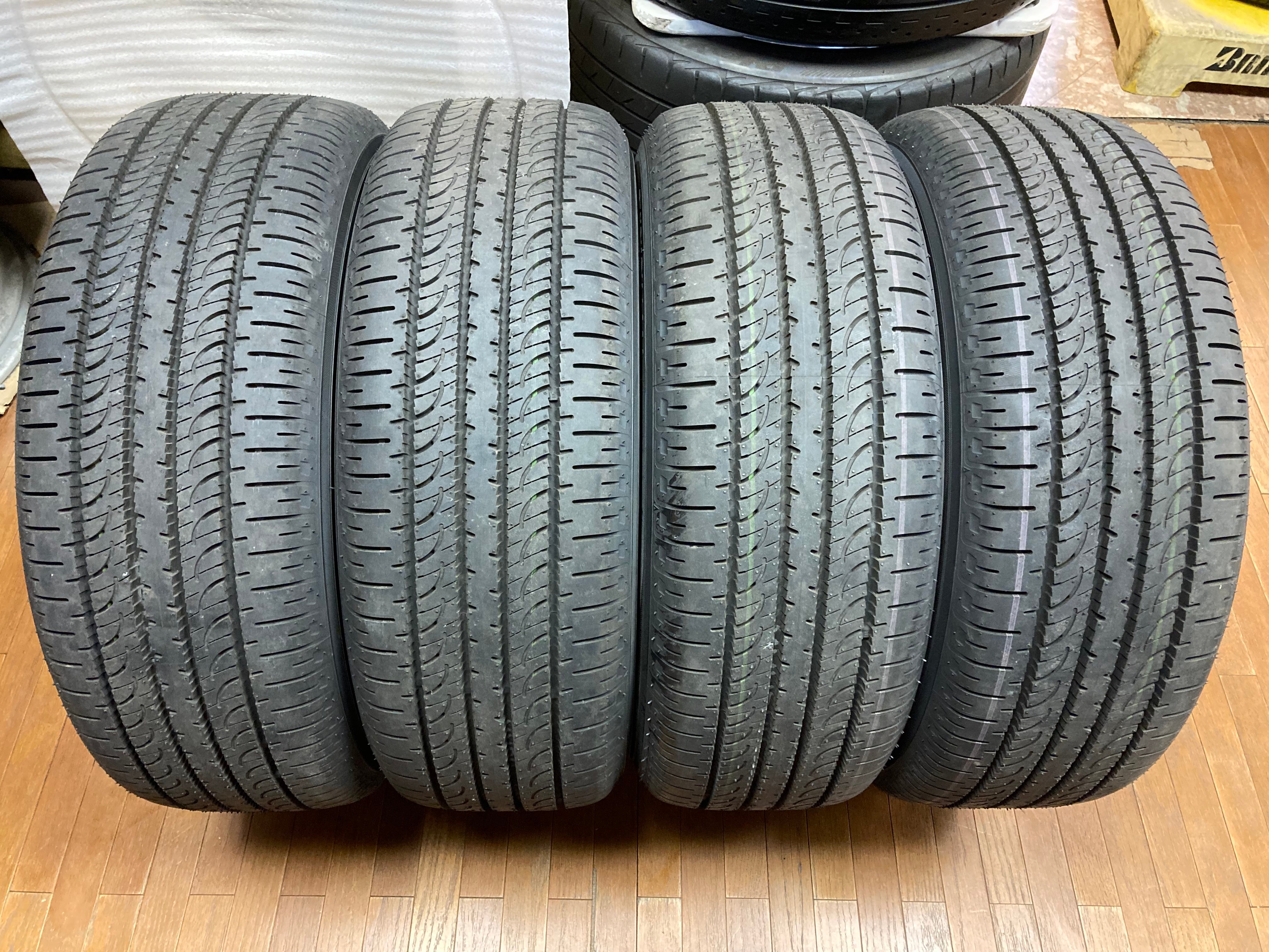 新車外し 2025年製 ヨコハマ 225/55R18 10分山 ※2本 デリカ ◇新車外し◇ミツビシ 現行型 デリカ D:5 純正 18インチ