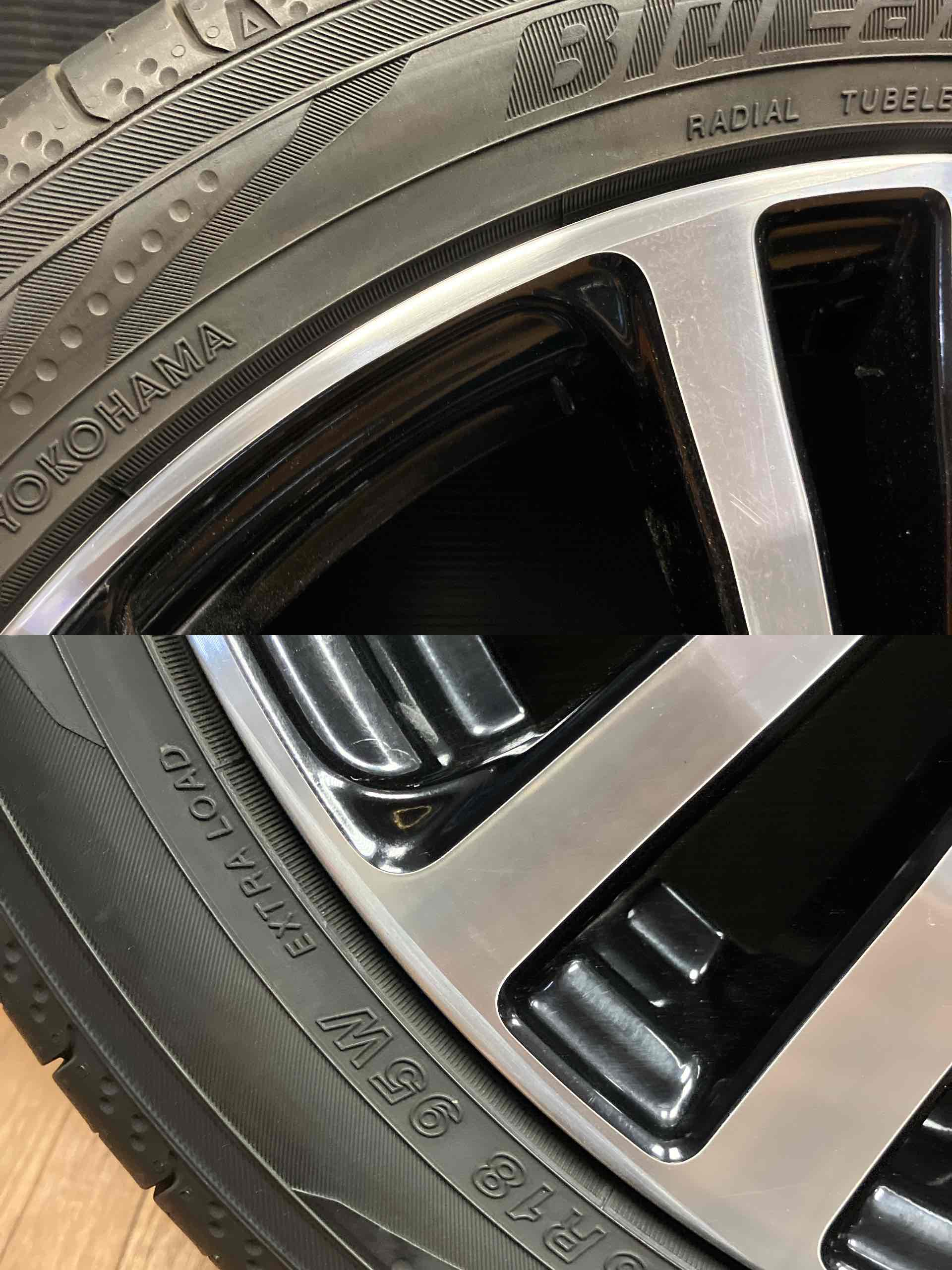 ◇キズ修正済み◇HONDA RCオデッセイ純正 アブソルート 18インチ◇7J+