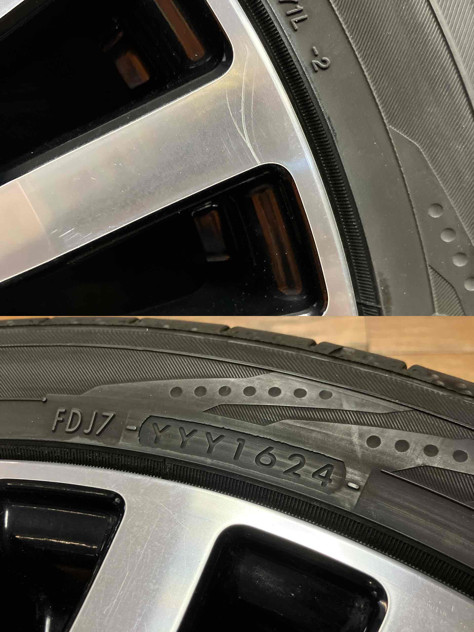 ◇キズ修正済み◇HONDA RCオデッセイ純正 アブソルート 18インチ◇7J+