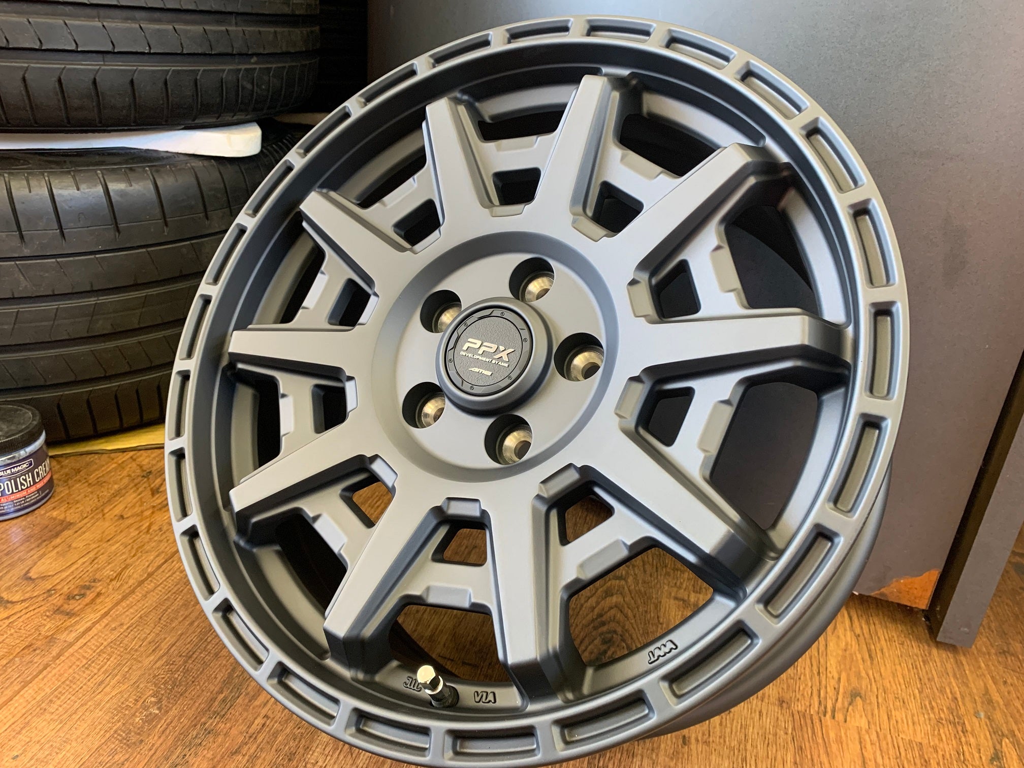 新品 PPX D10X 17X7J+35 114.3-5Hホイールのみ4本 RAV4 ハリアー