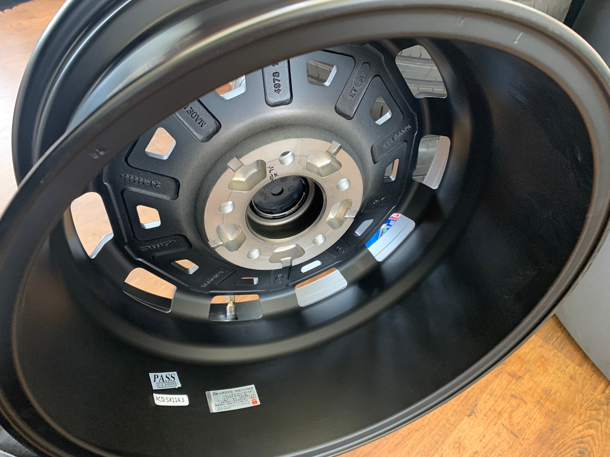 2 ν§ 新品 PPX D10X 16X7J+35 ブロンズ 114.3-5H ホイールのみ4本