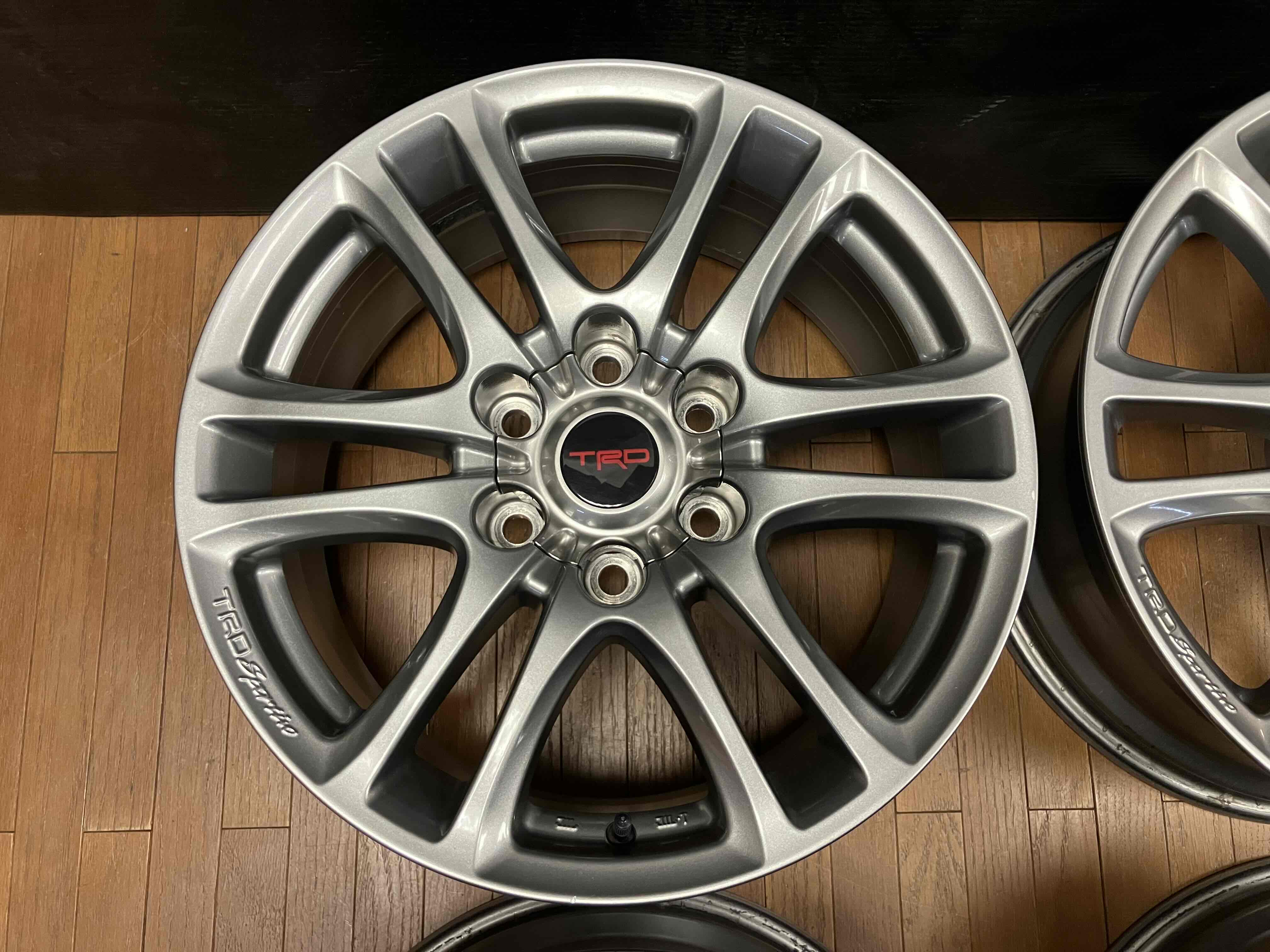 ◇程度良好◇TOYOTA トヨタ 純正 TRD TA1 18インチ 8J+25 PCD139.7 6H