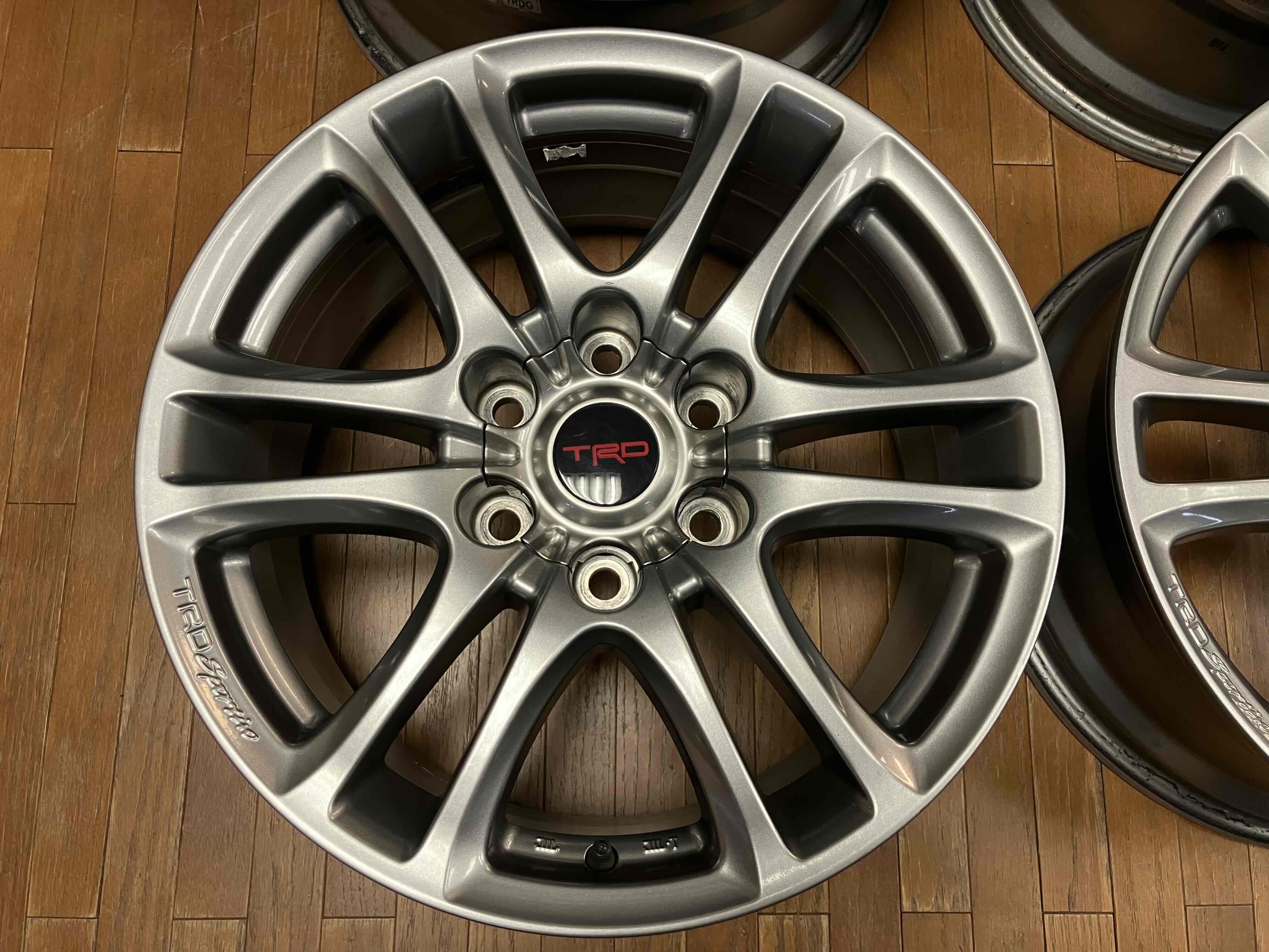 ◇程度良好◇TOYOTA トヨタ 純正 TRD TA1 18インチ 8J+25 PCD139.7 6H