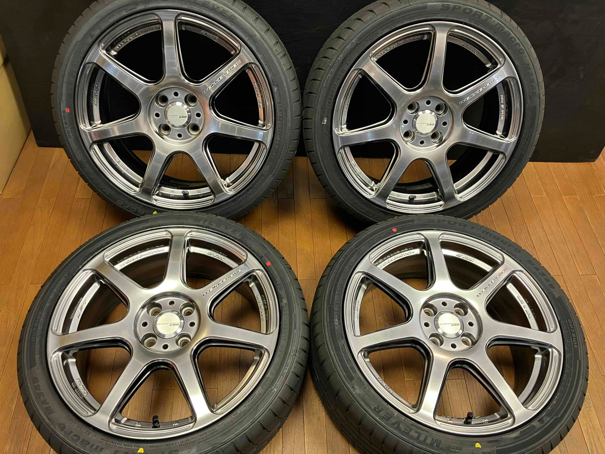 ◇新品タイヤ付き◇WORK ワーク エモーション T7R 17インチ 7J+47 