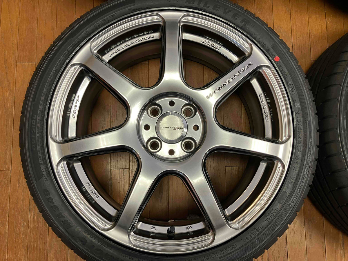 ◇新品タイヤ付き◇WORK ワーク エモーション T7R 17インチ 7J+47 