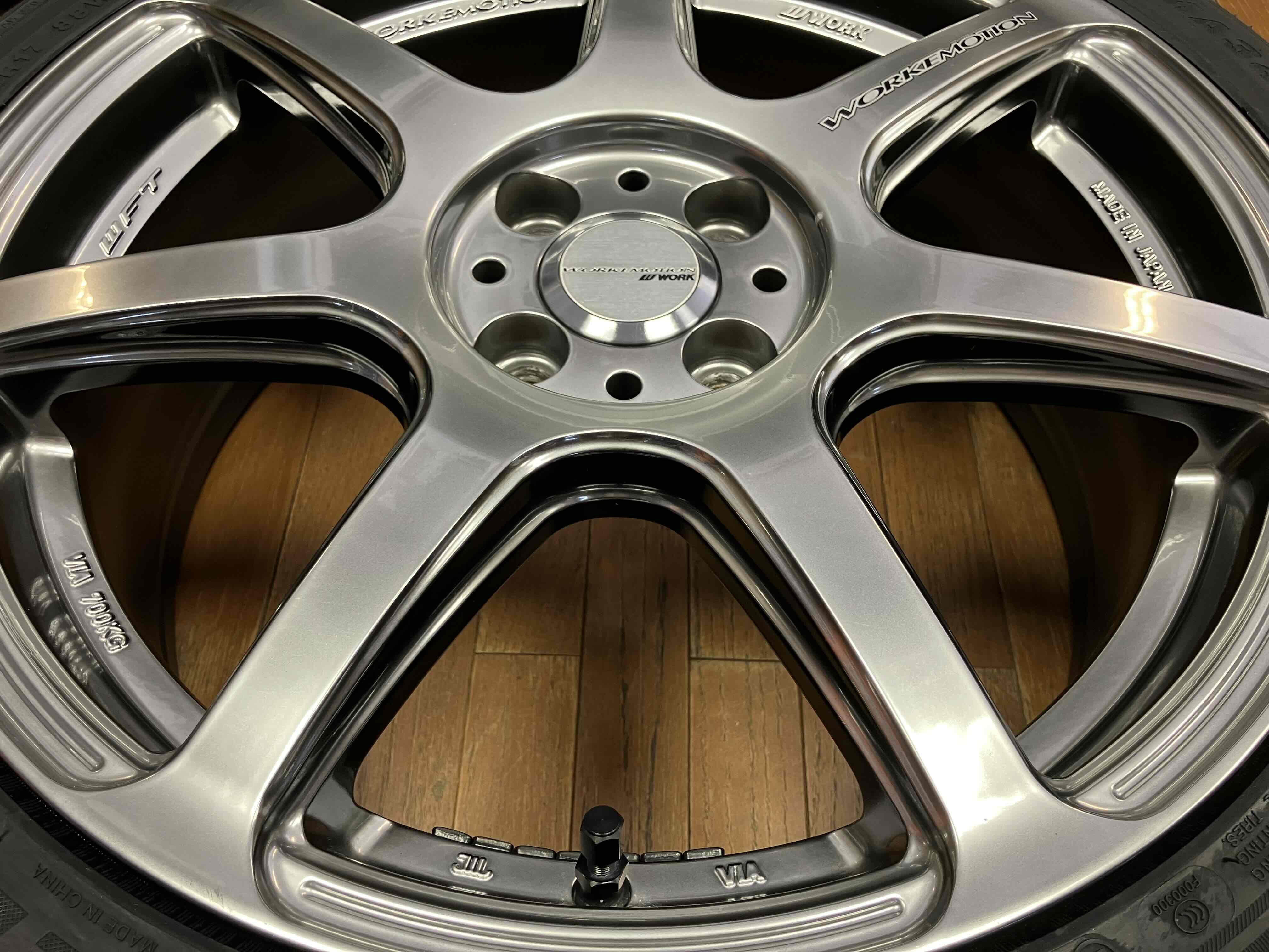 ◇新品タイヤ付き◇WORK ワーク エモーション T7R 17インチ 7J+47