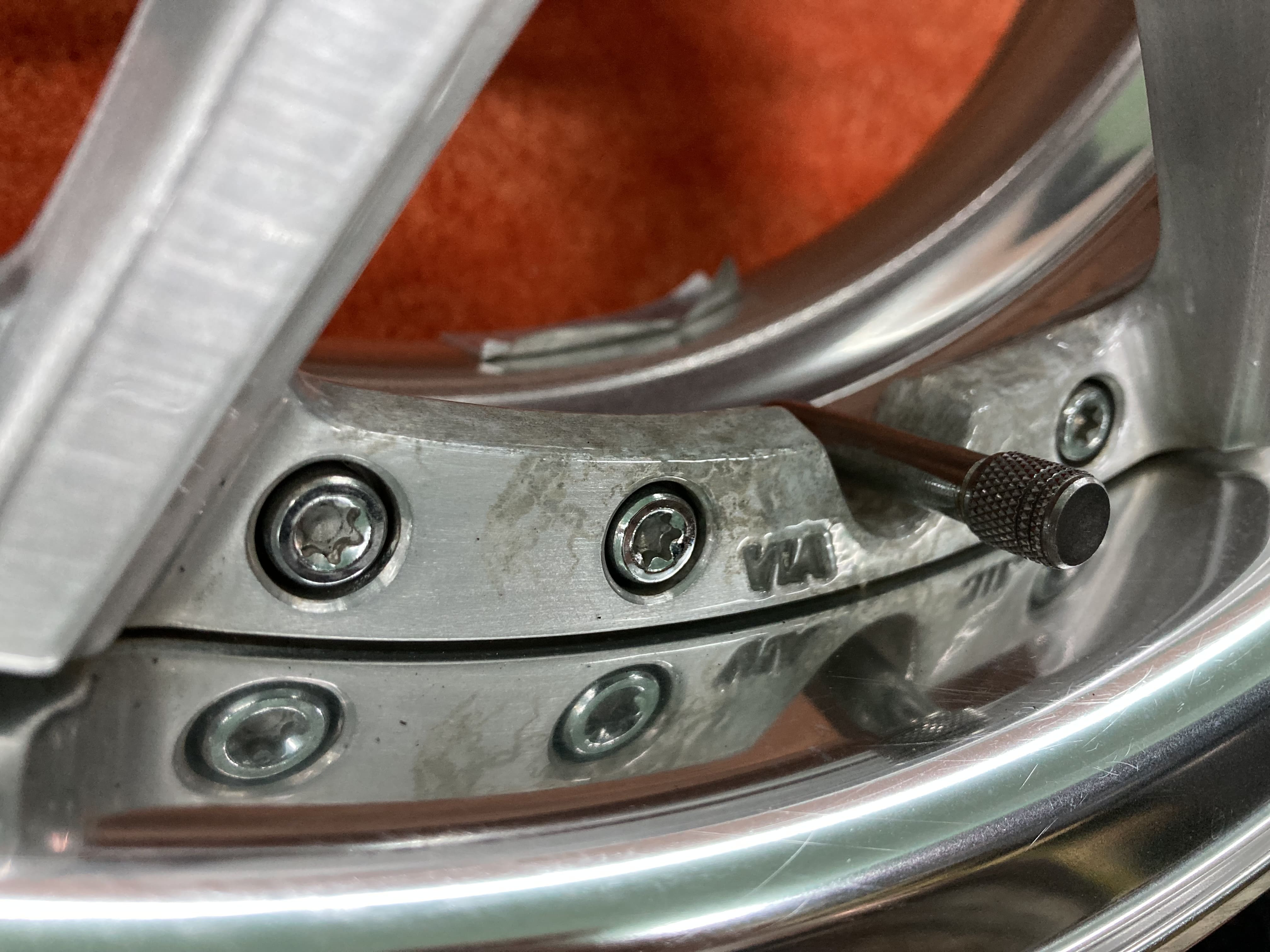 ◇前後J数違いツライチ寸法!!WORK RIZALTADO SPORK2◇16インチ 5.5J+46