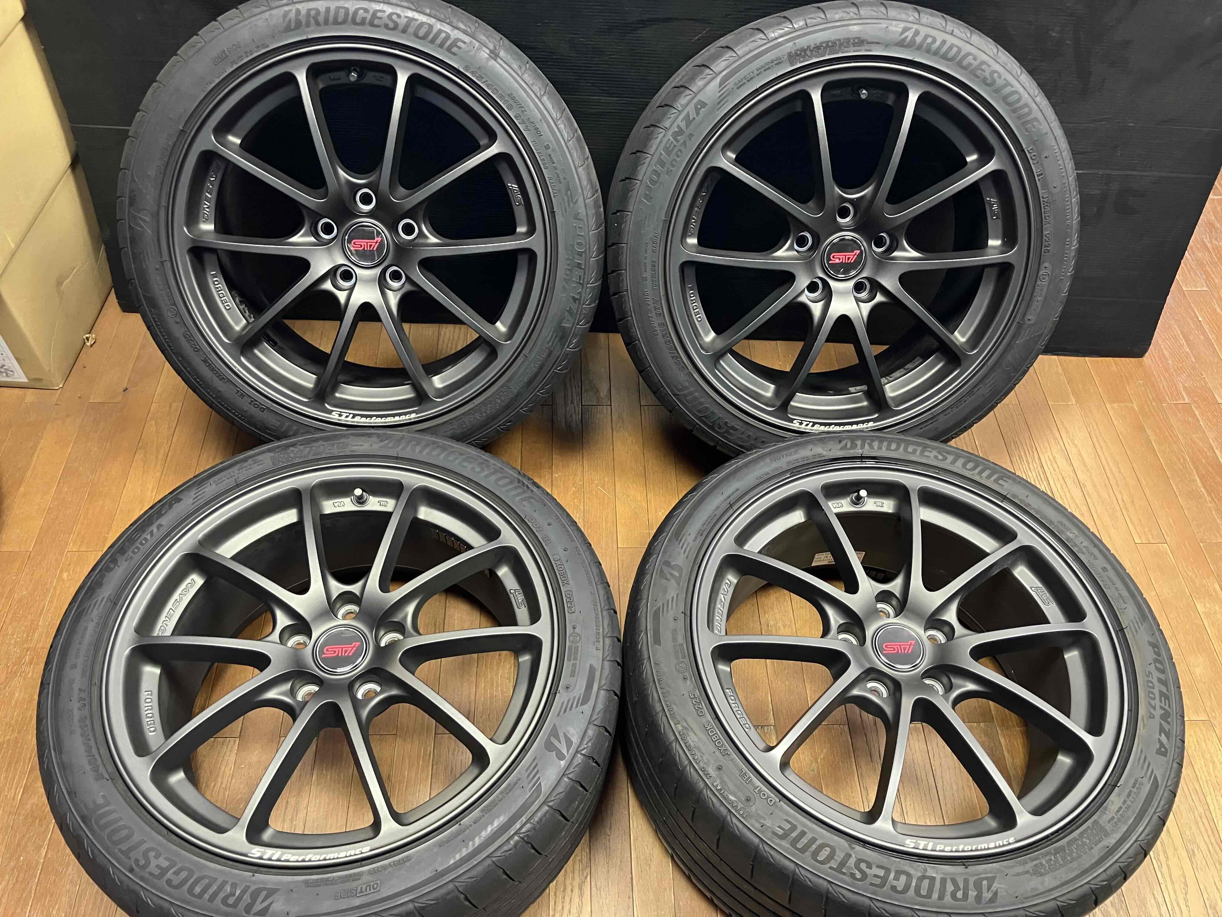 ◇希少◇SUBARU スバル WRX S4 STI パフォーマンス 純正 18インチ 8.5J