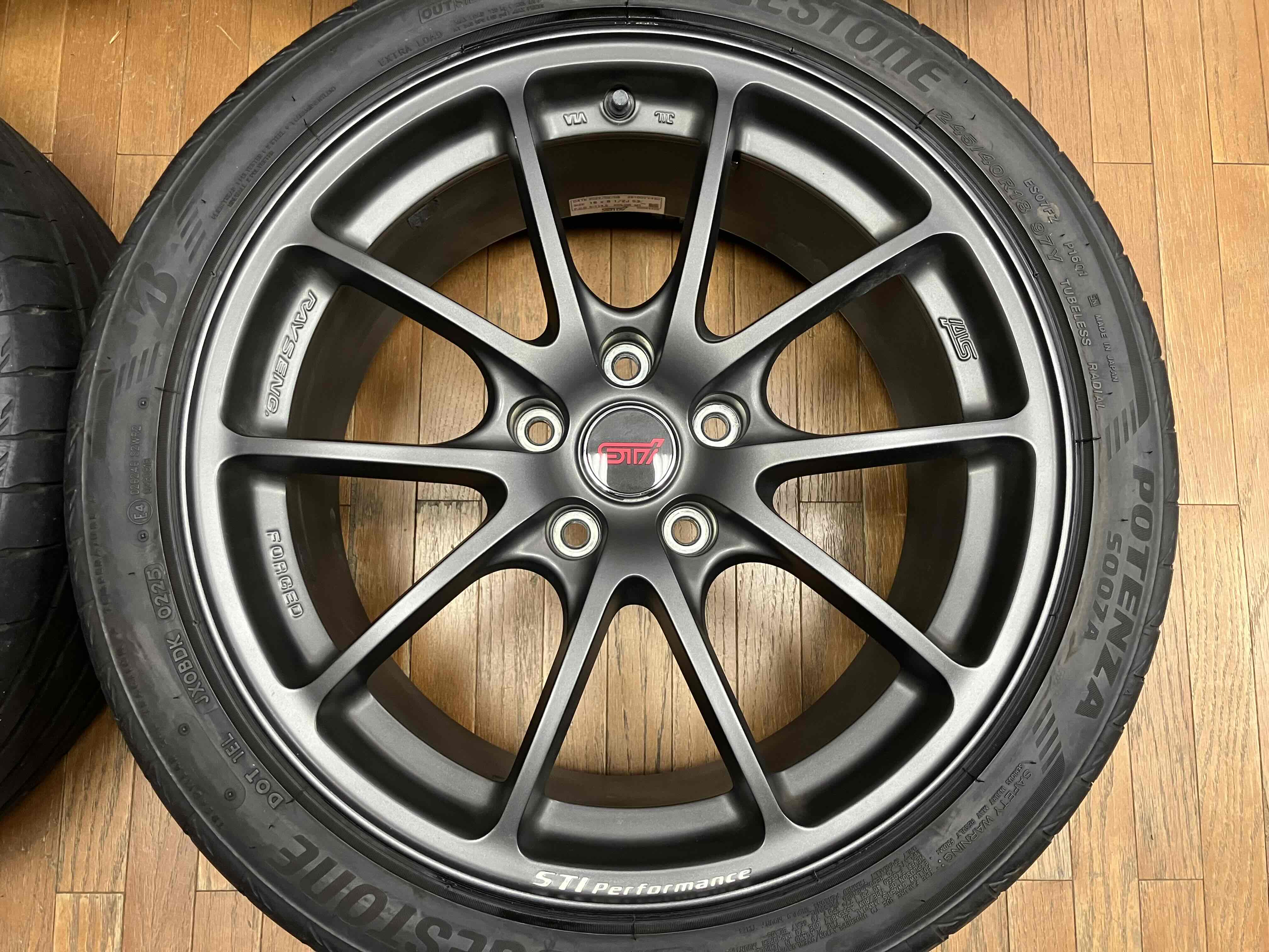◇希少◇SUBARU スバル WRX S4 STI パフォーマンス 純正 18インチ 8.5J