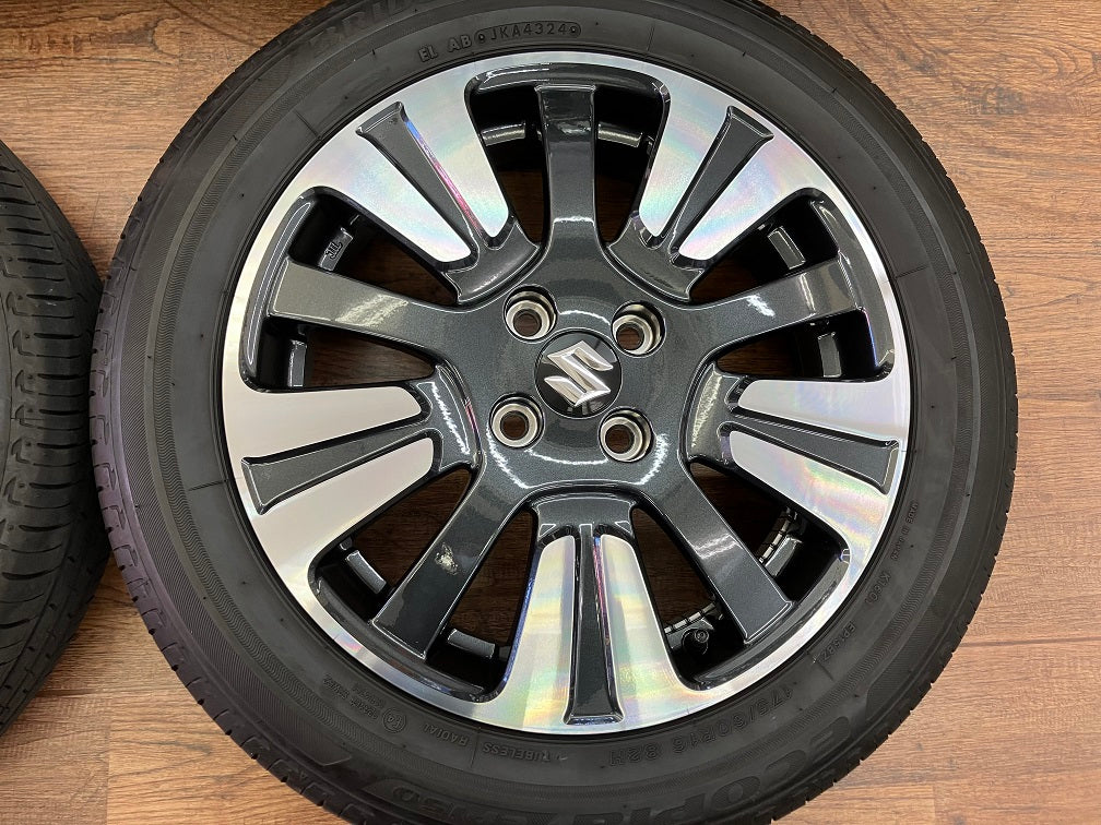 1 ν§ 美品!スズキ クロスビー純正 16×5J+40 100/4H ブリヂストン 175
