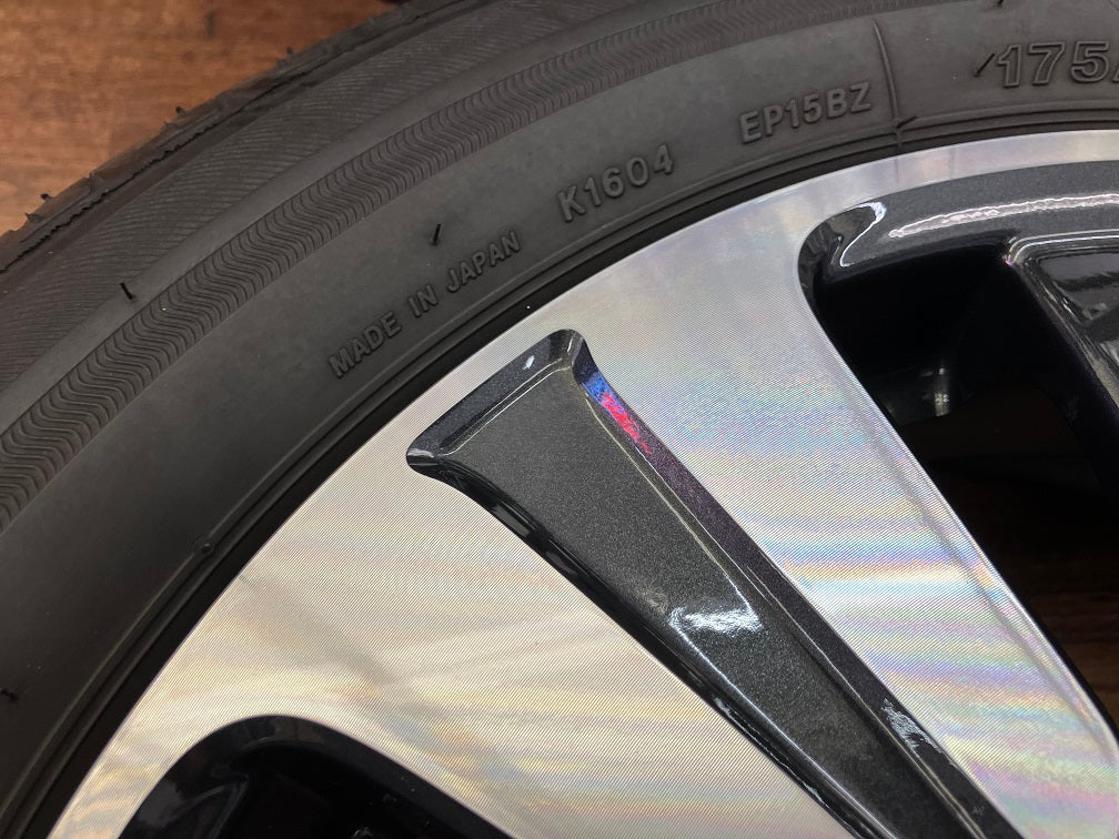 最終値下げ！　スズキ純正アルミ タイヤ付き 夏タイヤ　16インチ 4穴 5J ブリヂストン エコピア 175/60R16 2021年製 中古　クロスビー　 SUZUKI スズキ クロスビー 純正 中古ホイール4本 5J 16インチ PCD100 4