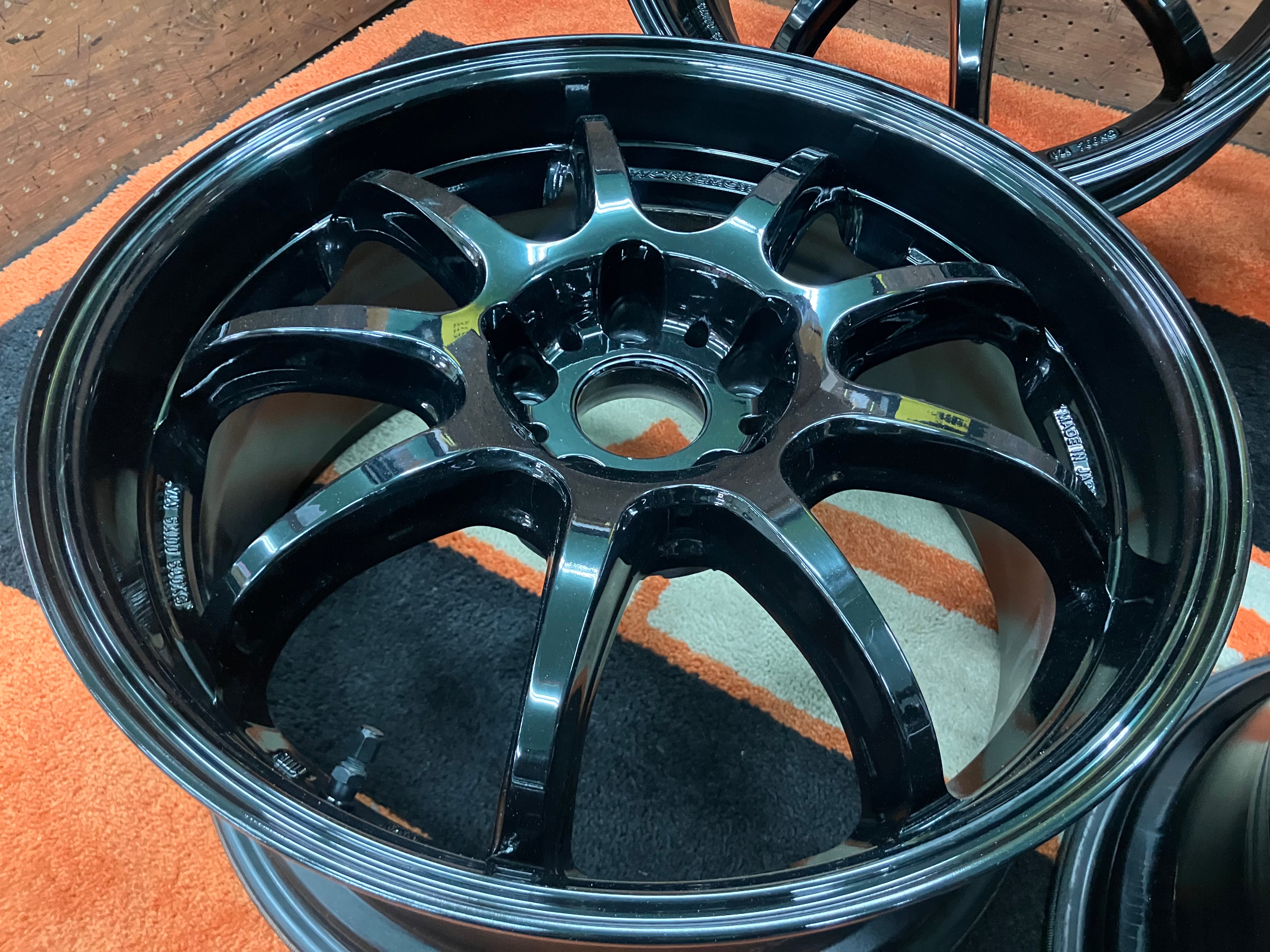 ◇ホイールのみ4本Set♪WORK EMOTION D9R◇18インチ 8.5J+38 114.3-5H