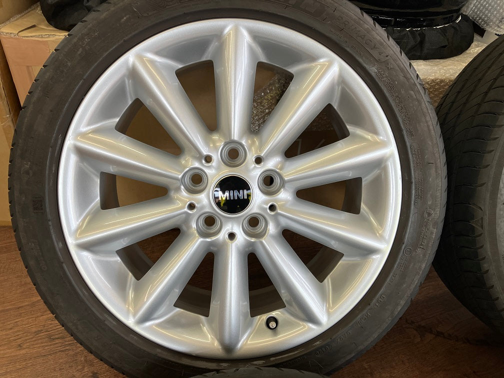 1 ν§ ミニ F54 クラブマン MINI 純正 ベントスポーク518 7.5J-17インチ