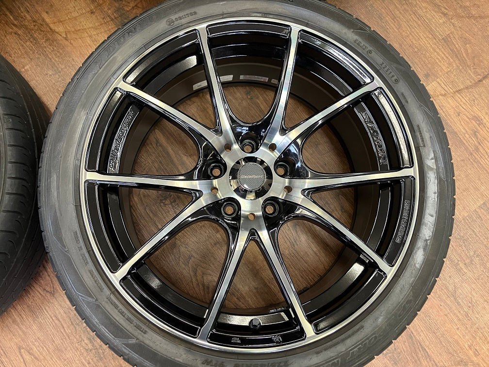 1 ν§ Weds Sport SA-10R ウェッズスポーツ 18in 8.5J+35 114.3/5H