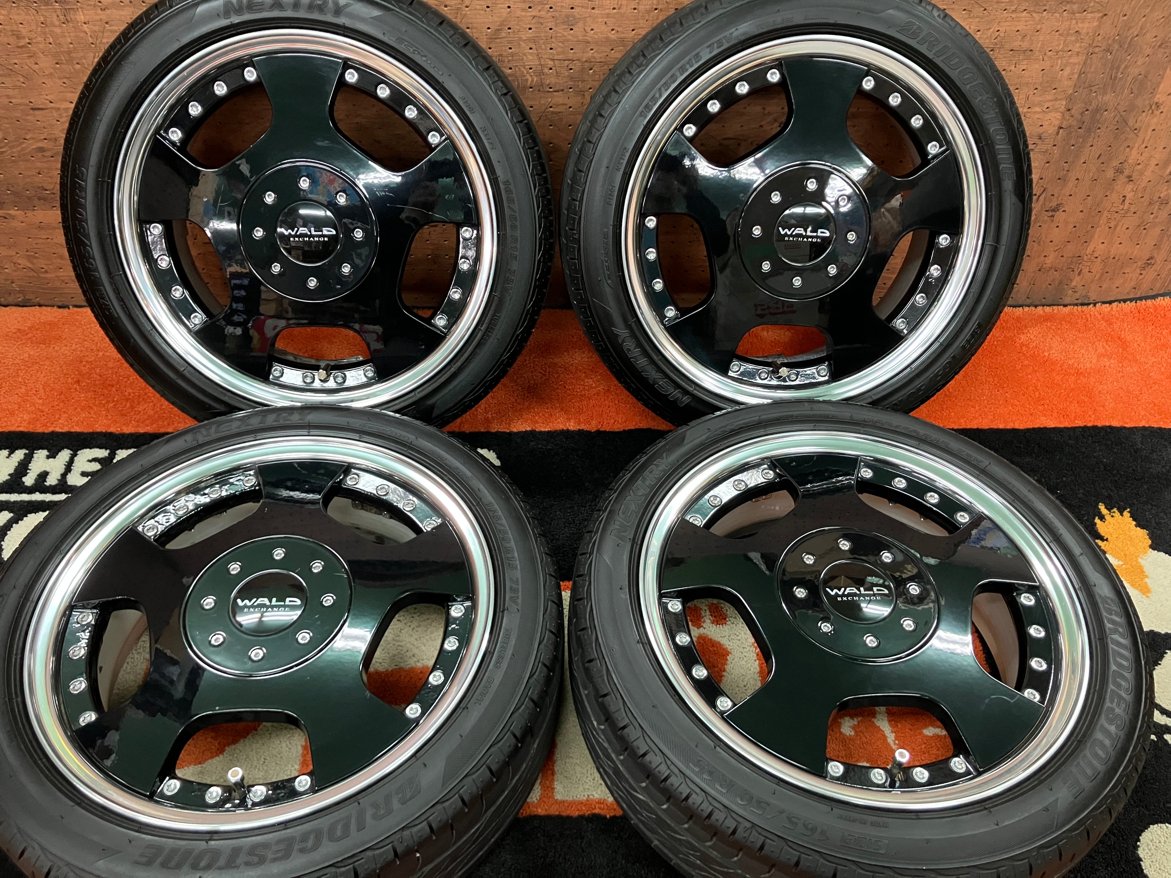 WALD Daihatsu 15インチホイール4本セット WALD Daihatsu 15インチ
