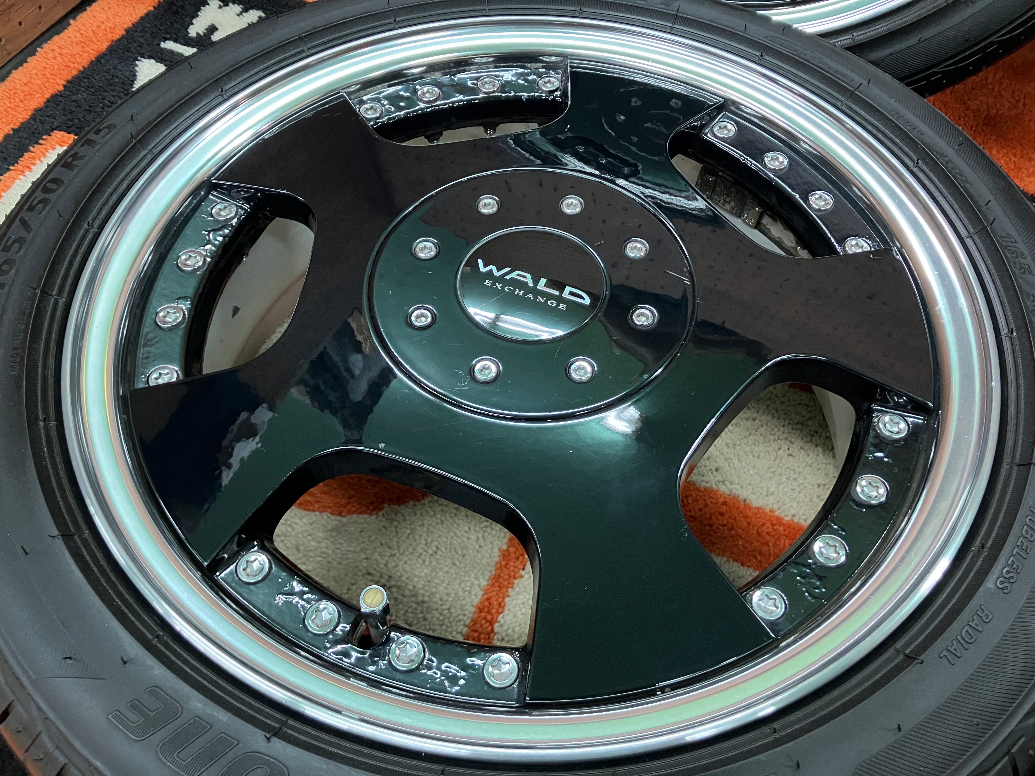 WALD Daihatsu 15インチホイール4本セット WALD Daihatsu 15インチ