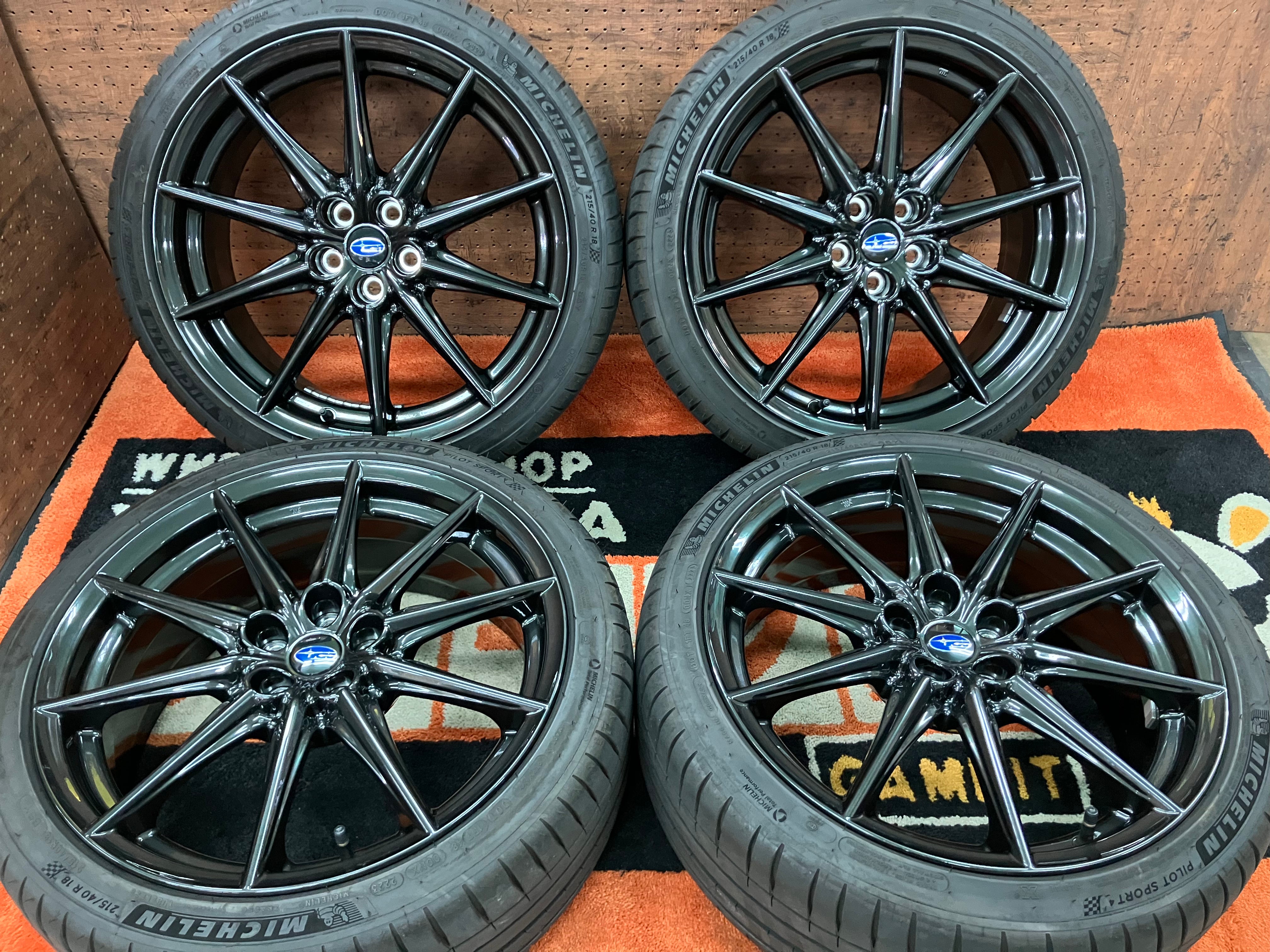 ◇スバル ZD8 BRZ STI Sport 純正◇18インチ 7.5J+45 100-5H 56φ◇23年