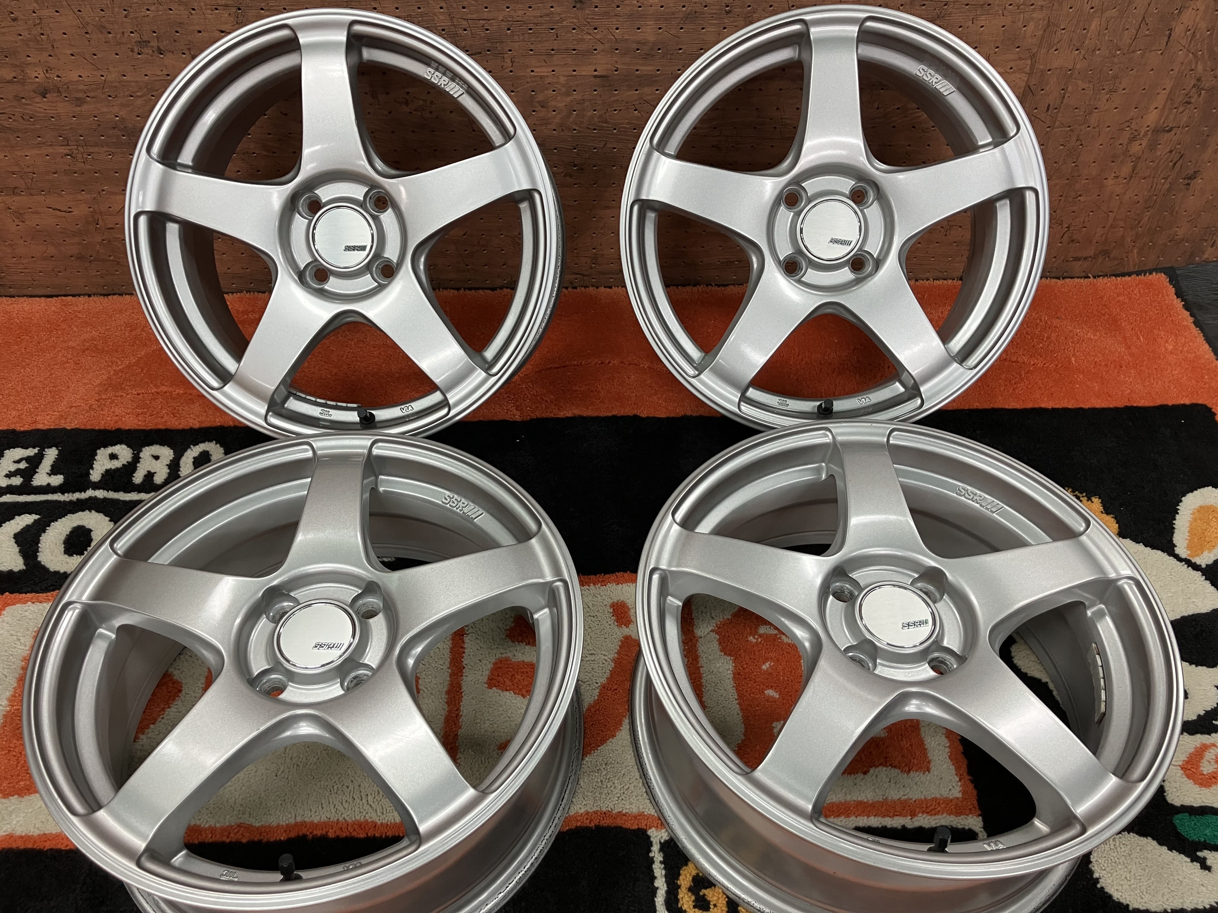 ◆程度良好品!!TANABE SSR GTV01◆16インチ 6.5J+42 100-4H◆ロードスター/デミオ/アクア/ヴィッツ/フィット