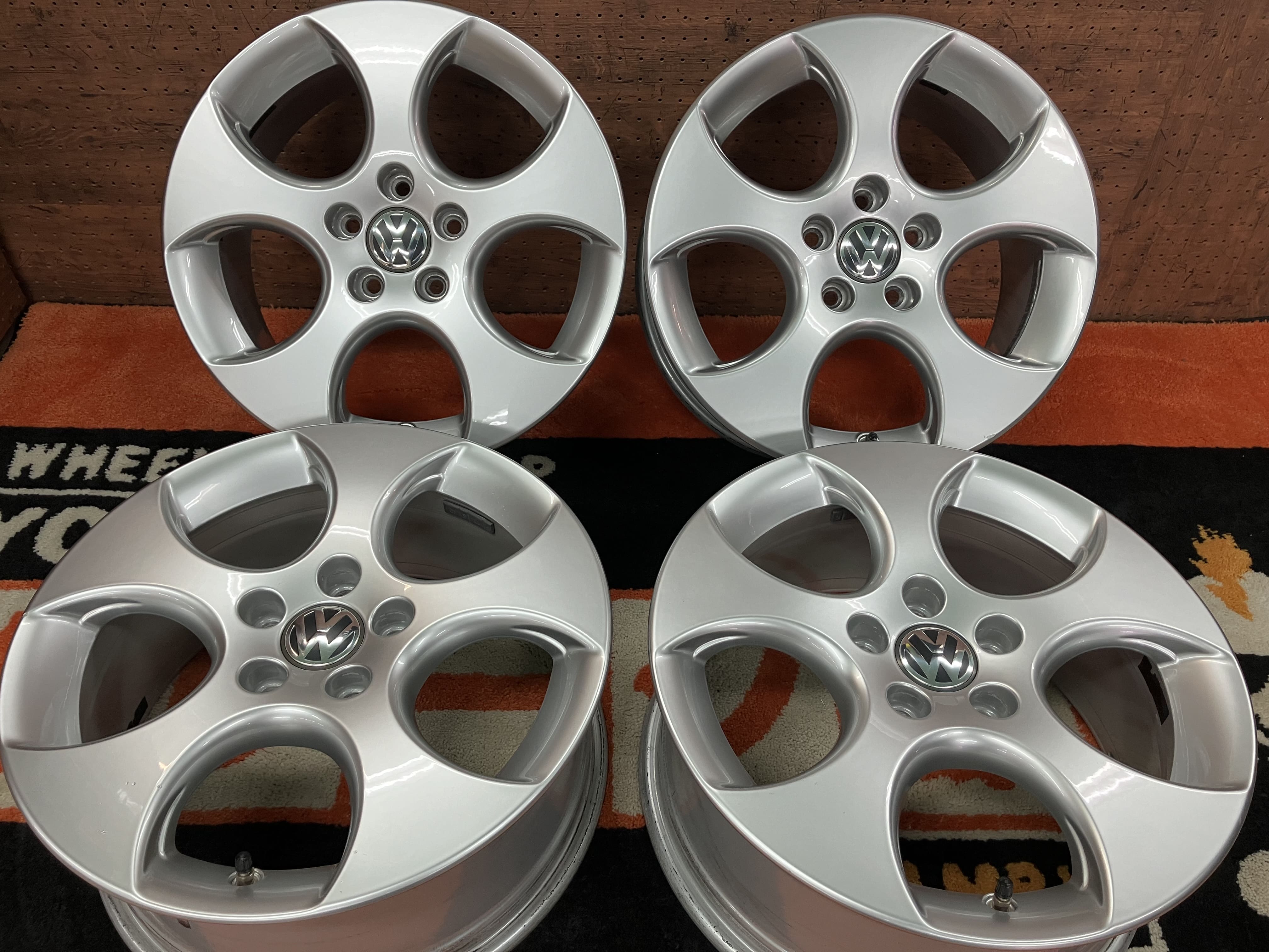 ◆フォルクスワーゲン VOLSWAGEN ゴルフ５GTI 純正◆17インチ 7.5J+51 112-5H◆BBS RD252◆ヴァリアント/