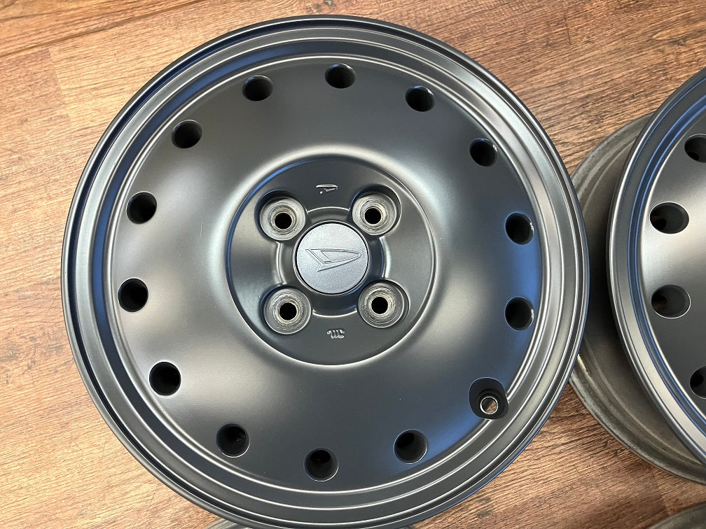 ダイハツ　ネイキッド純正ホイール 1 ν§ 再塗装、仕上げ済み!! ダイハツ ネイキッド 純正 14×4.5J+45 100