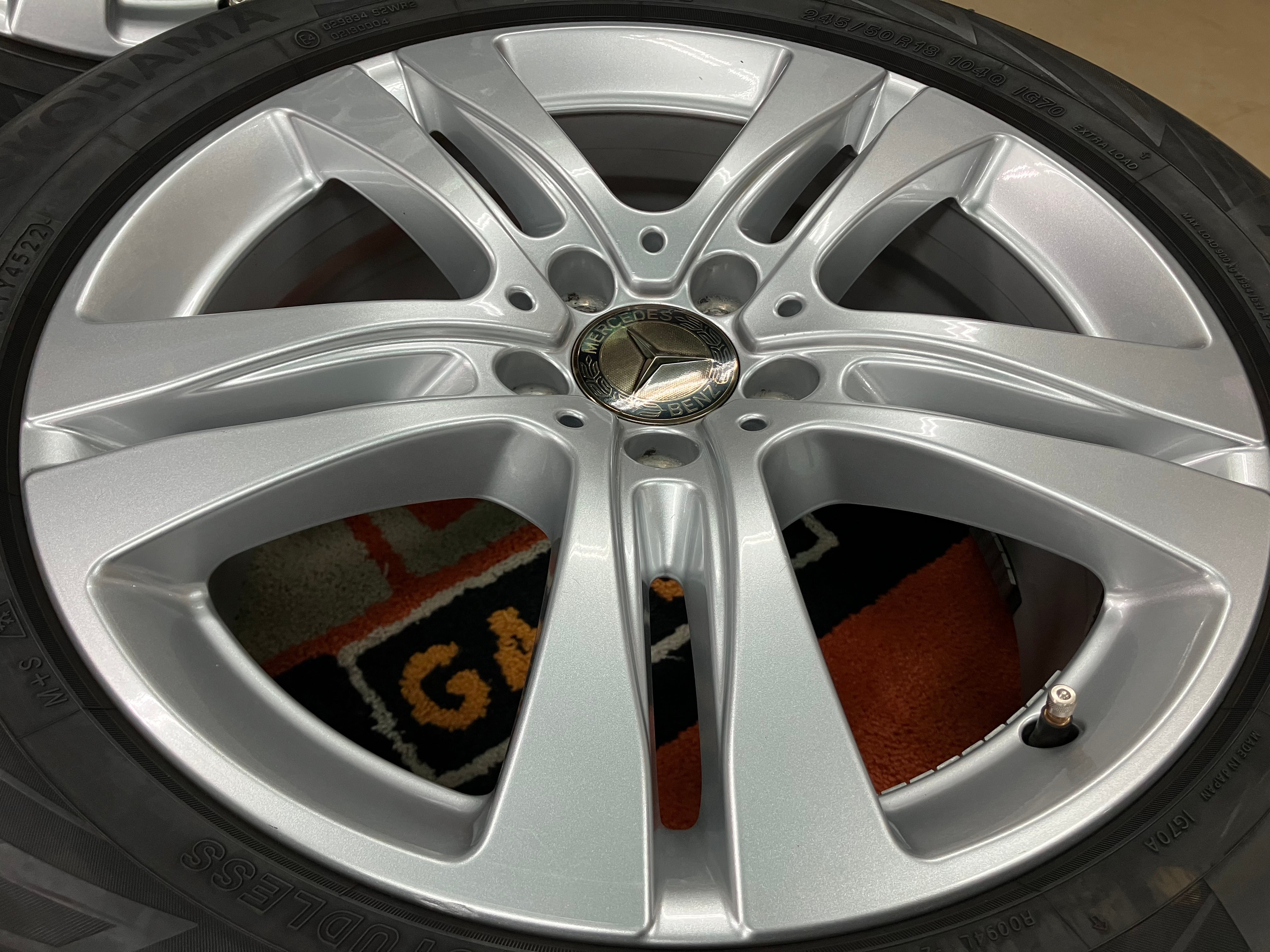 【ロメオ】メルセデスベンツ　純正ホイール18インチ ２本セット ◇メルセデスベンツ W222 Sクラス/W447 Vクラス 等に♪W222純正アルミ