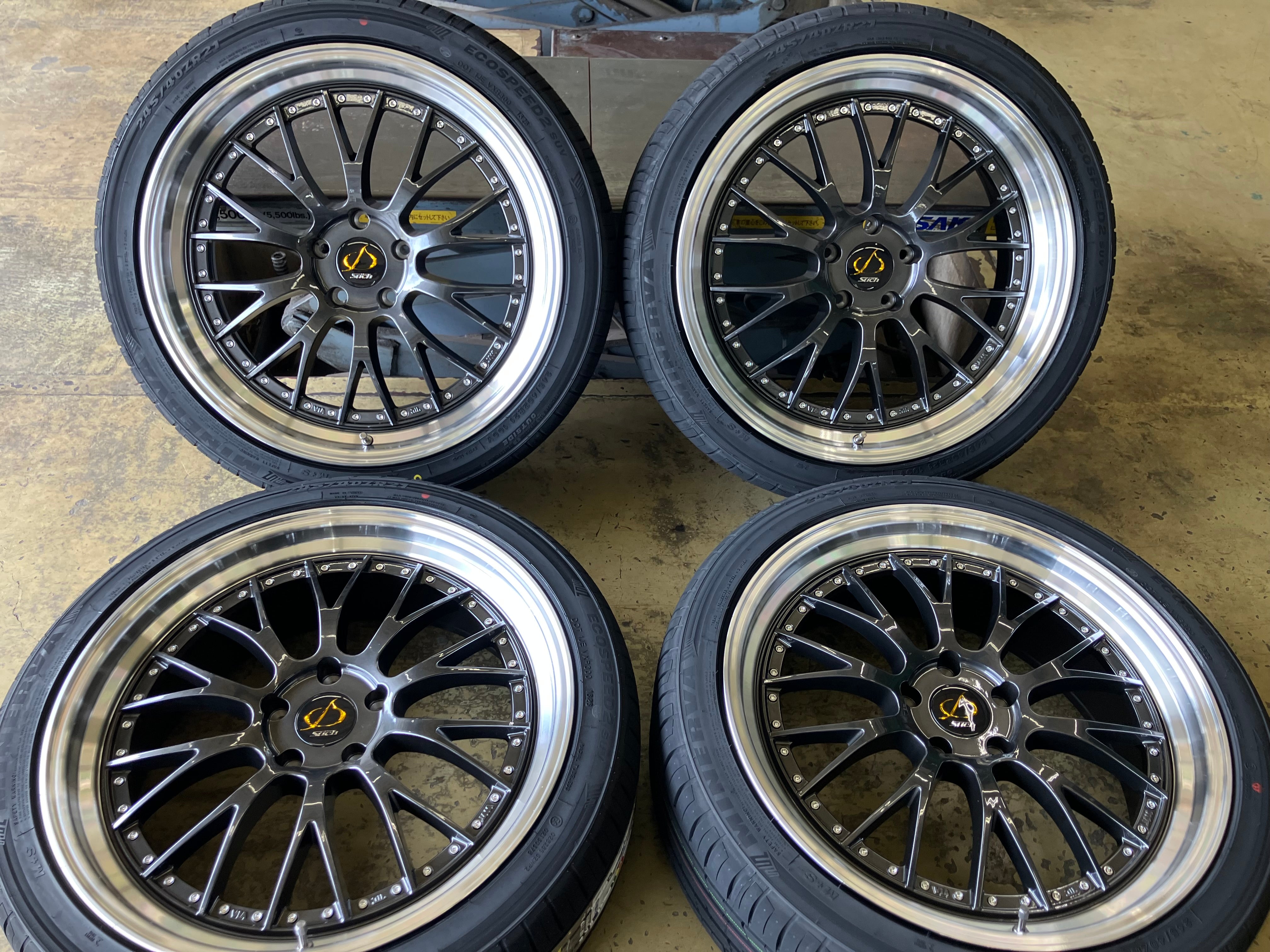 1 ν§ 新品 シュティッヒメッシュ NR 21ｲﾝﾁ 8.5J+40 PCD120/5H